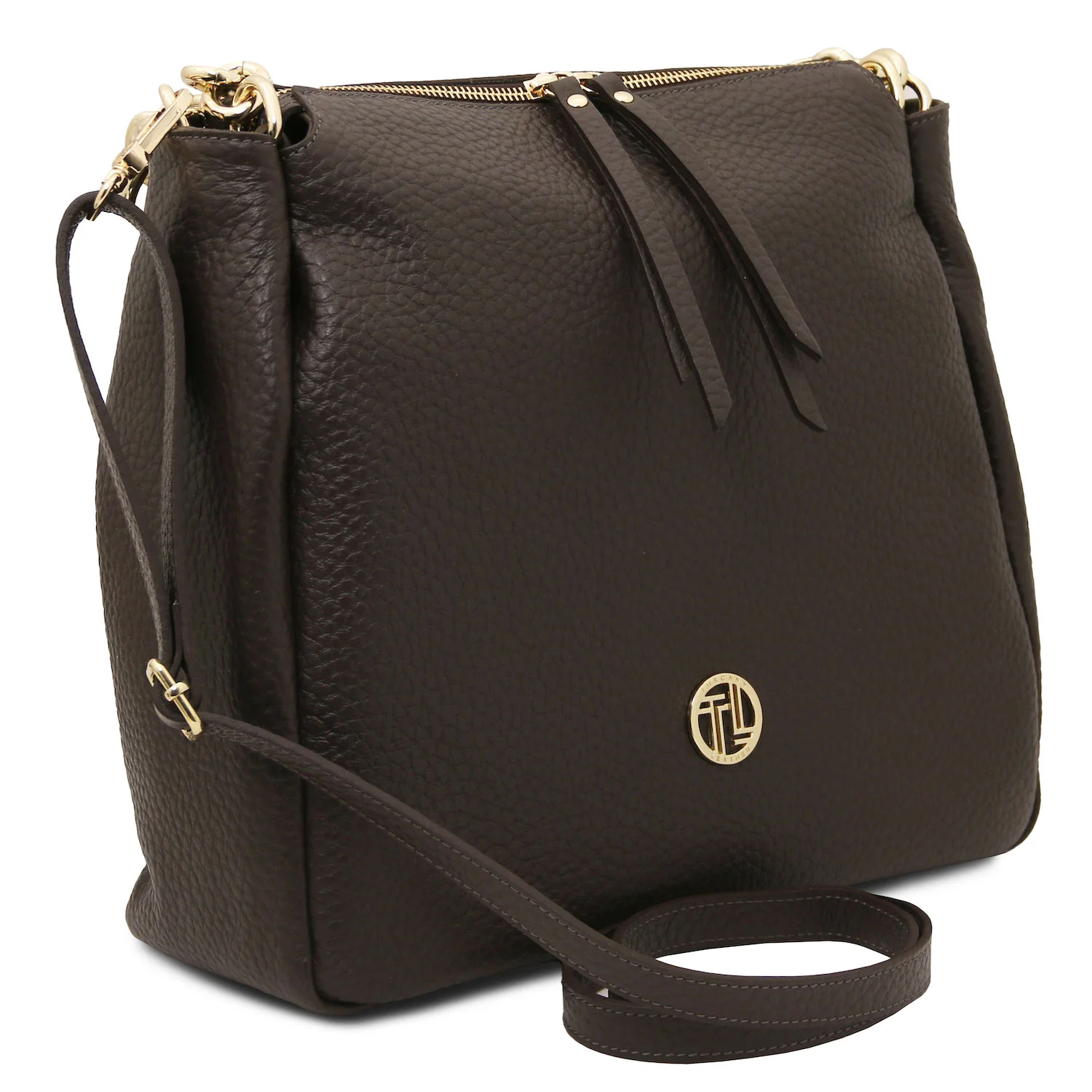 Amy - Soft Italian leather shopping bag | TL142385 - Image 38