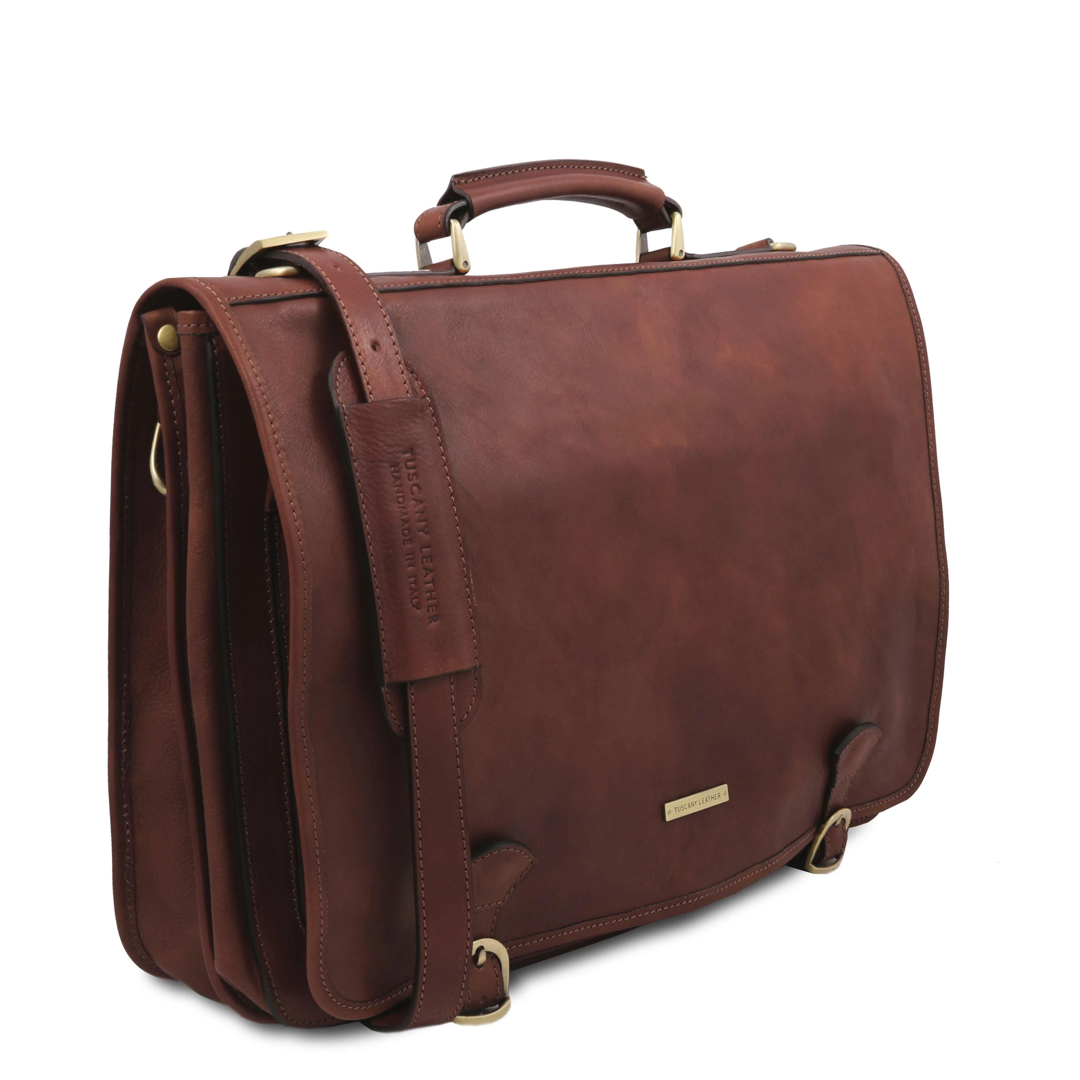 Ancona - Leather messenger bag | TL142073 - Image 13