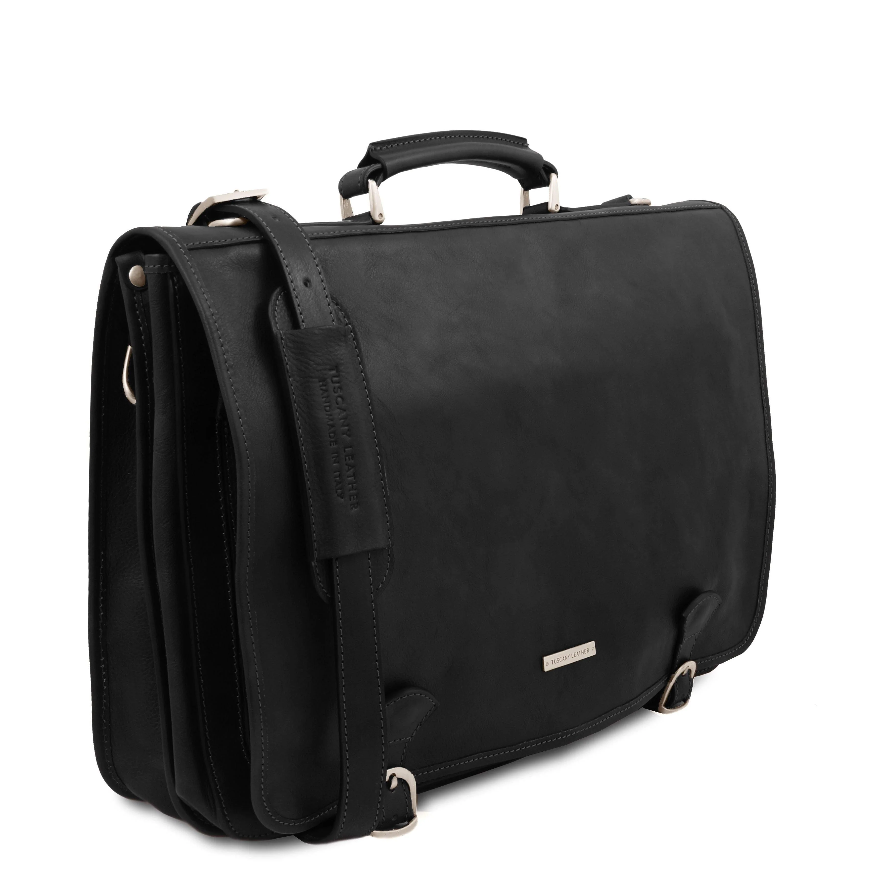Ancona - Leather messenger bag | TL142073 - Image 23