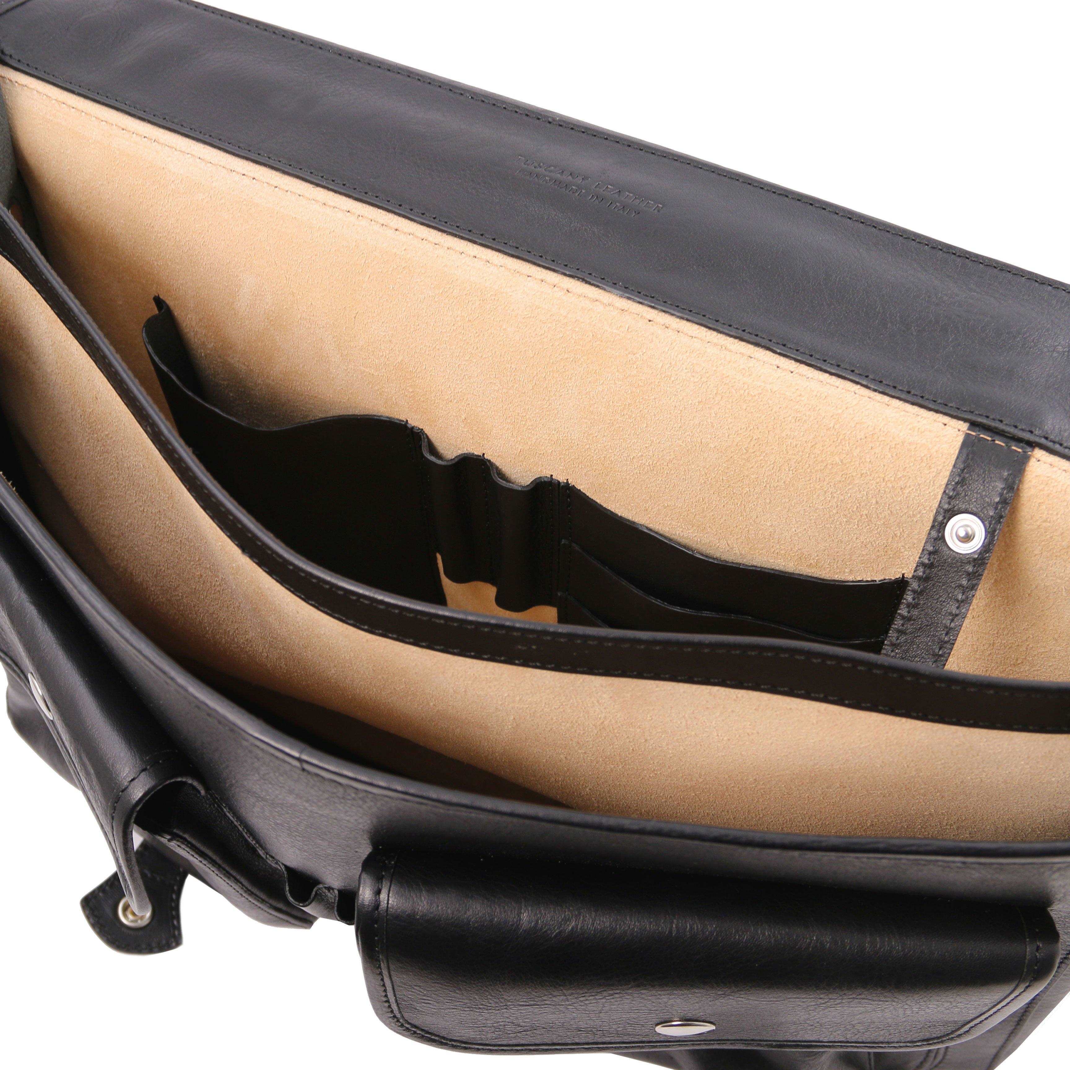 Ancona - Leather messenger bag | TL142073 - Image 28