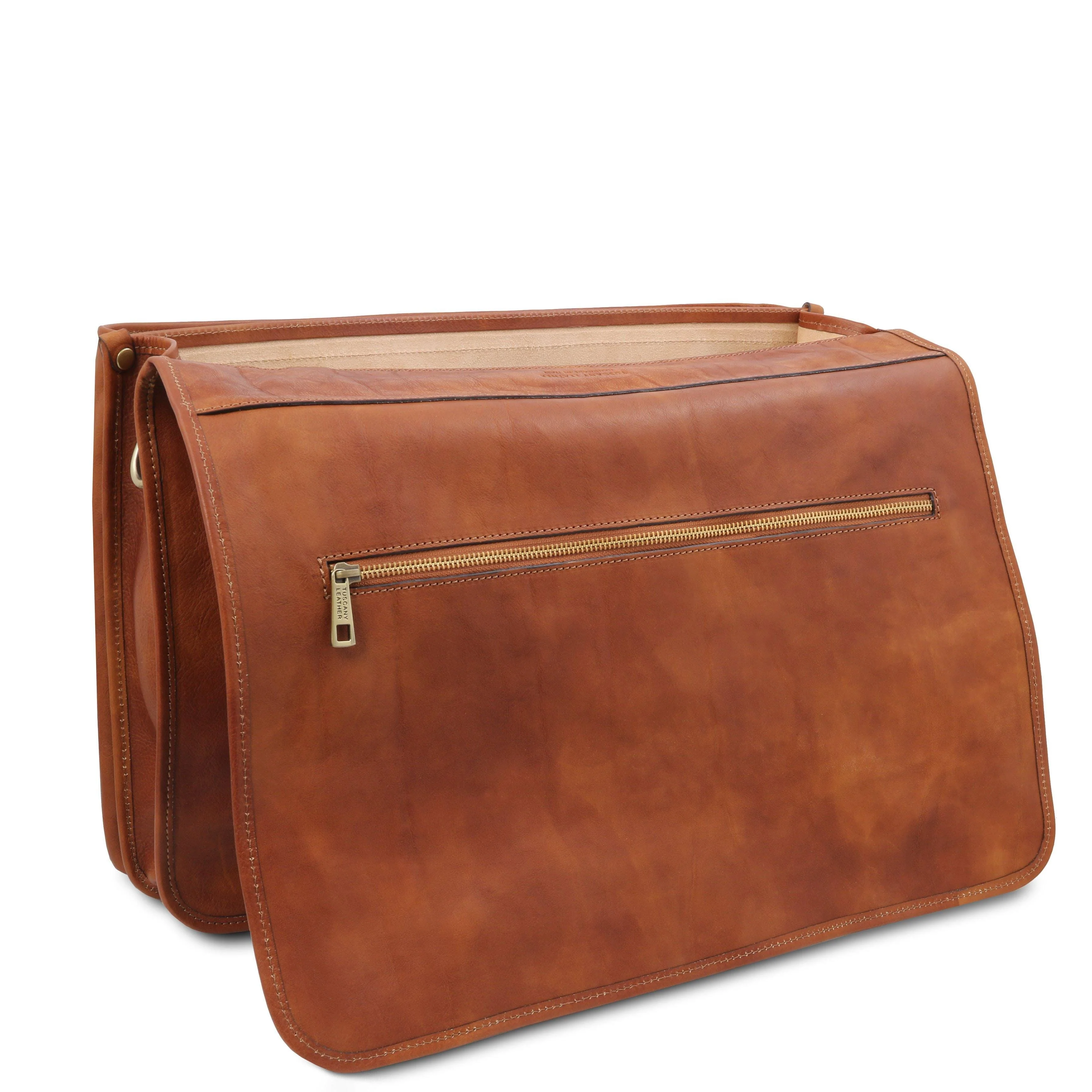 Ancona - Leather messenger bag | TL142073 - Image 5