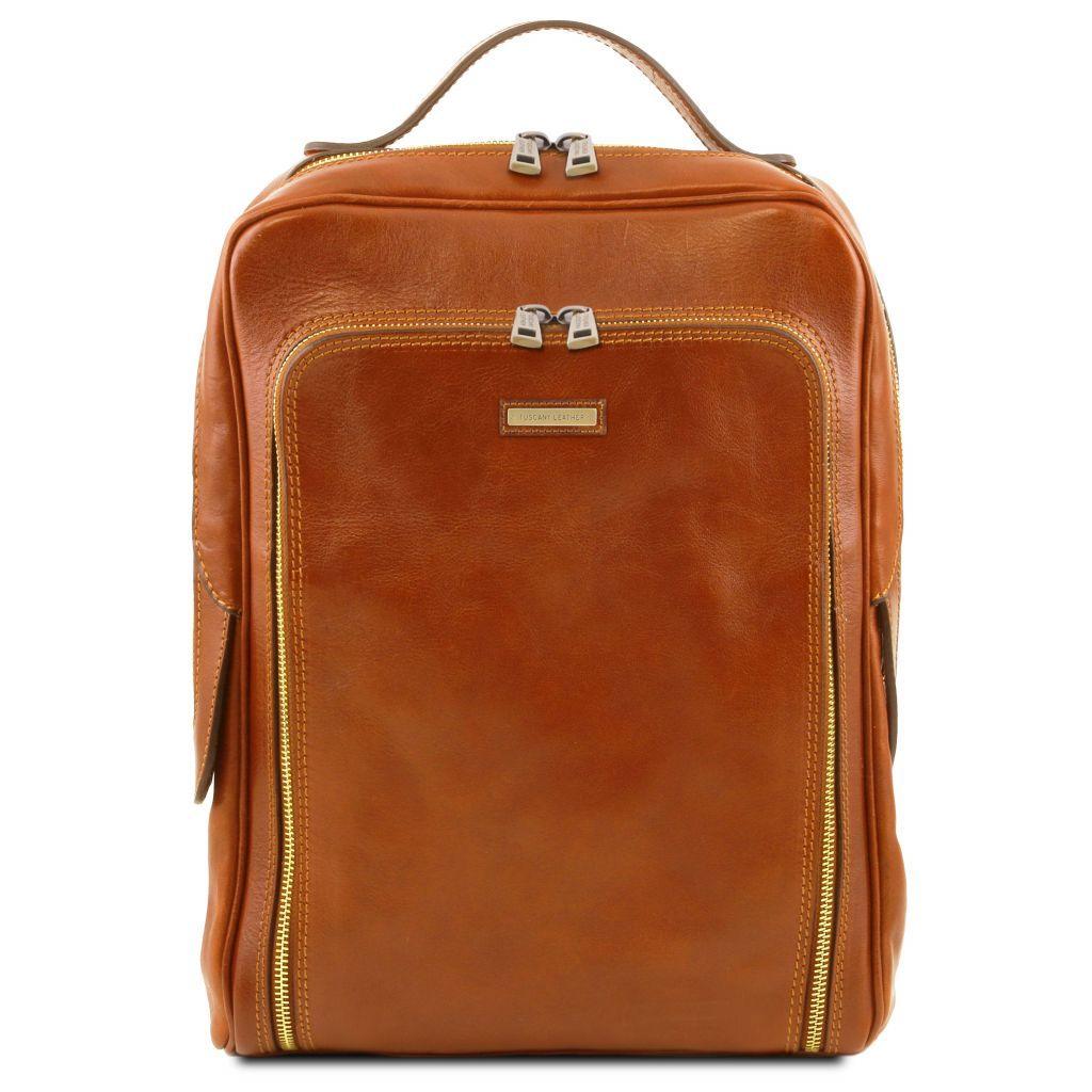 Bangkok - Matte leather laptop backpack | TL141793 - Image 13