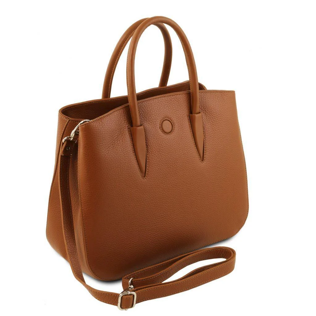 Camelia - Italian leather tote bag | TL141728 - Image 17