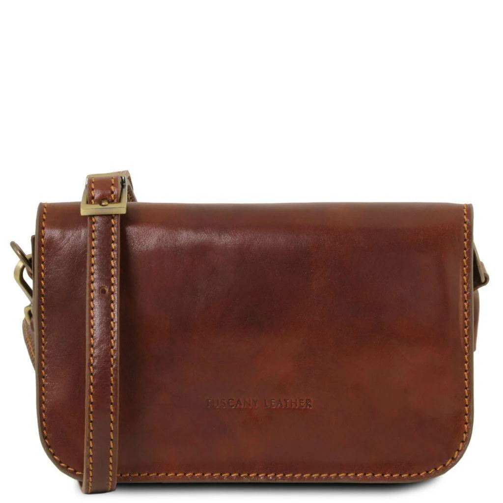 Carmen - Leather shoulder bag with flap | TL141713 - Image 10
