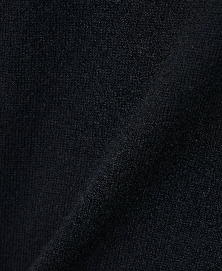 Wool & Cashmere Mix High Neck Sweater with Zip - Image 20