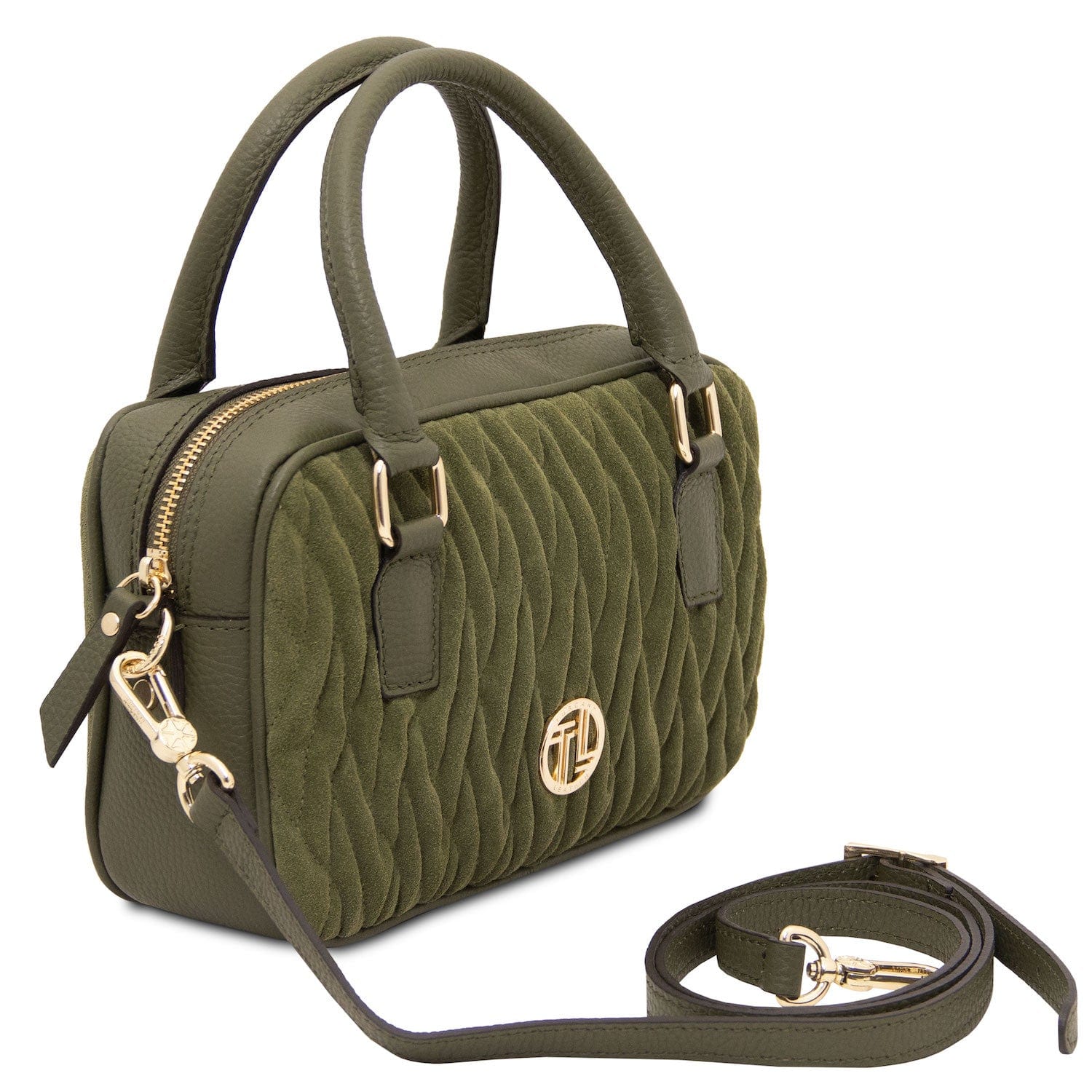 Chantilly - Suede leather handbag | TL142480 - Image 3