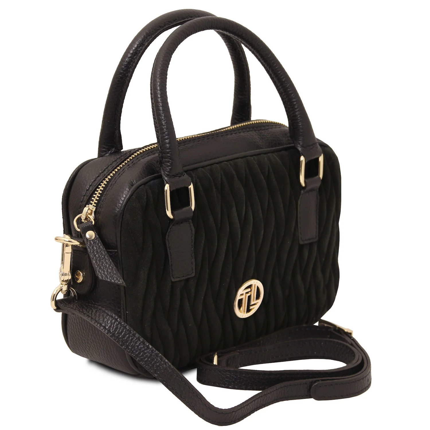 Chantilly - Suede leather handbag | TL142480 - Image 9