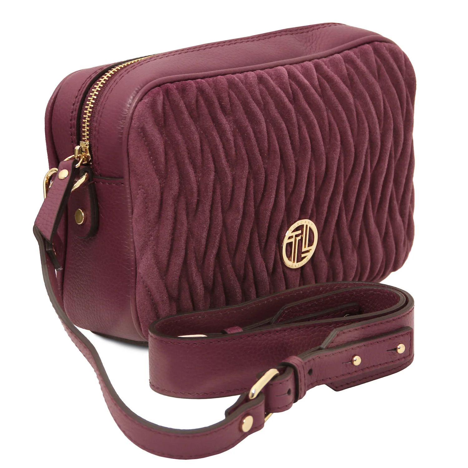 Chantilly - Suede leather shoulder bag | TL142490 - Image 28