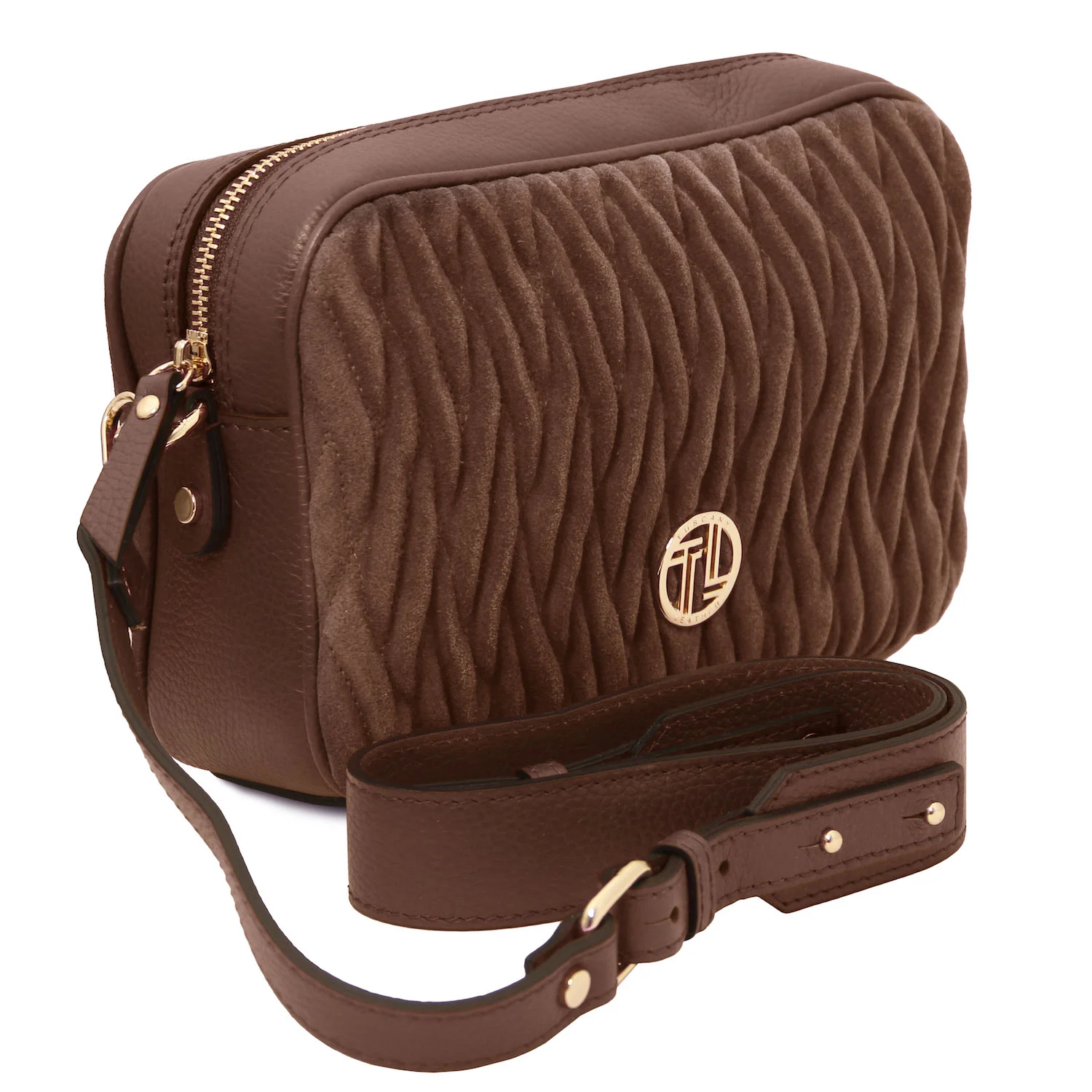 Chantilly - Suede leather shoulder bag | TL142490 - Image 4