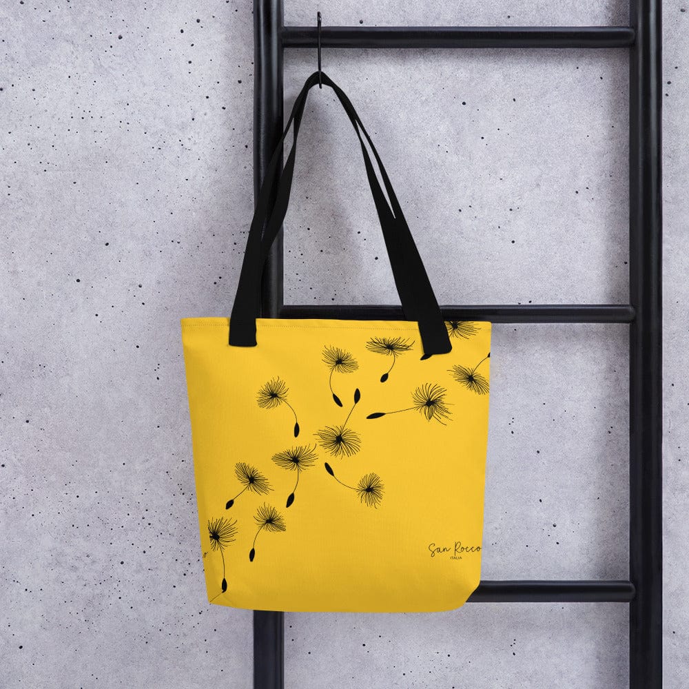 Yellow Dandelion Tote Bag - Image 7