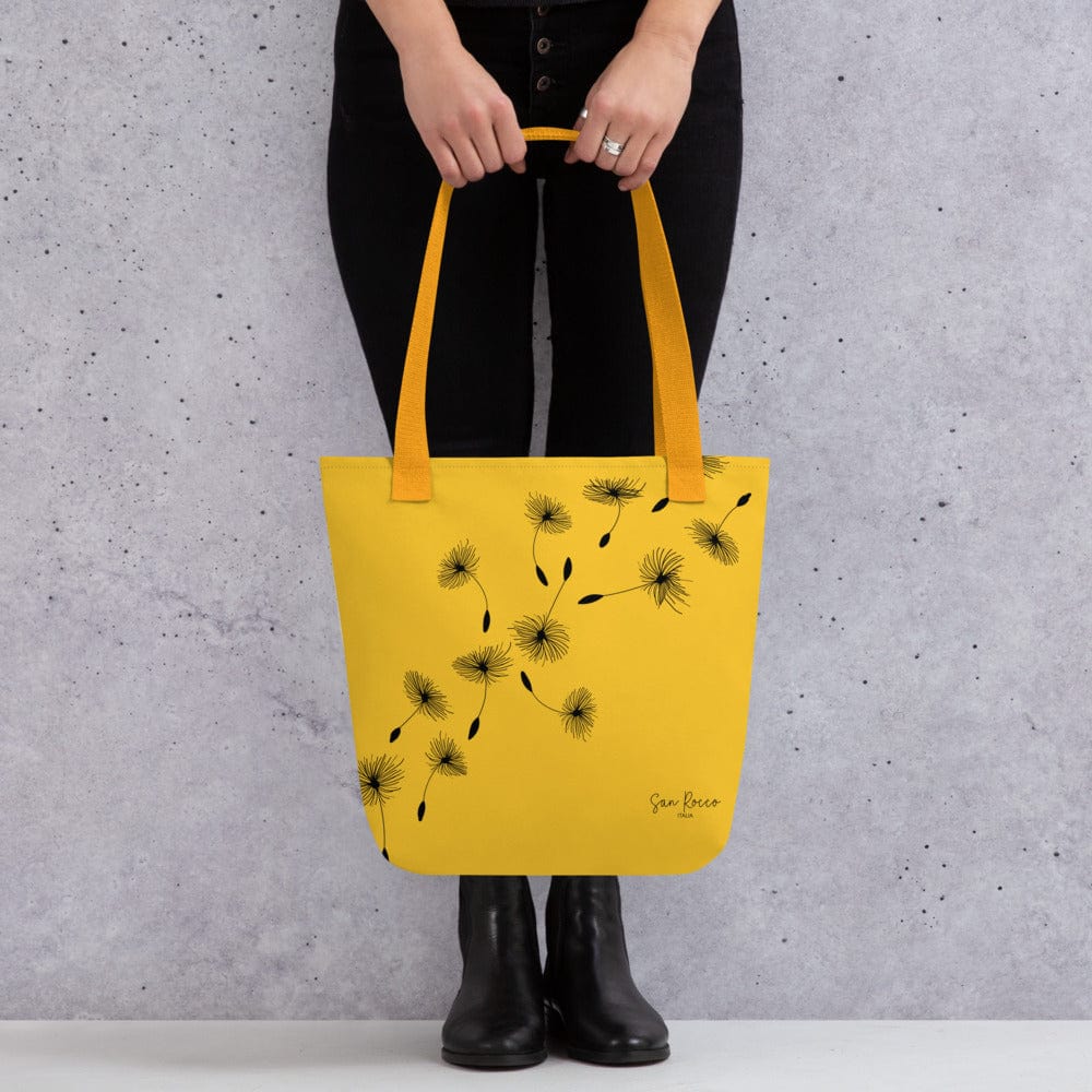 Yellow Dandelion Tote Bag - Image 8