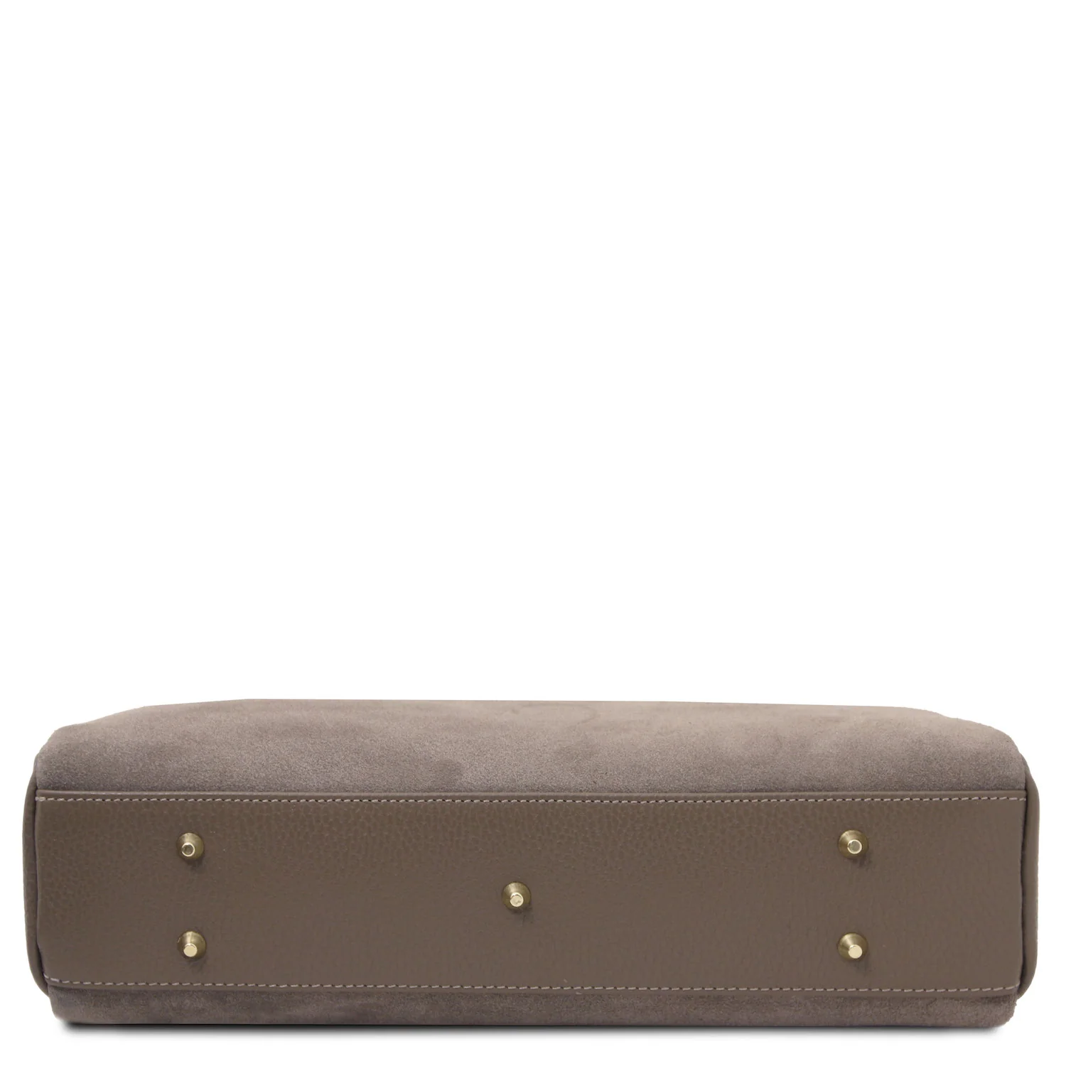 Eclaire - East-West Suede Leather Shoulder Bag | TL142516 - Image 18