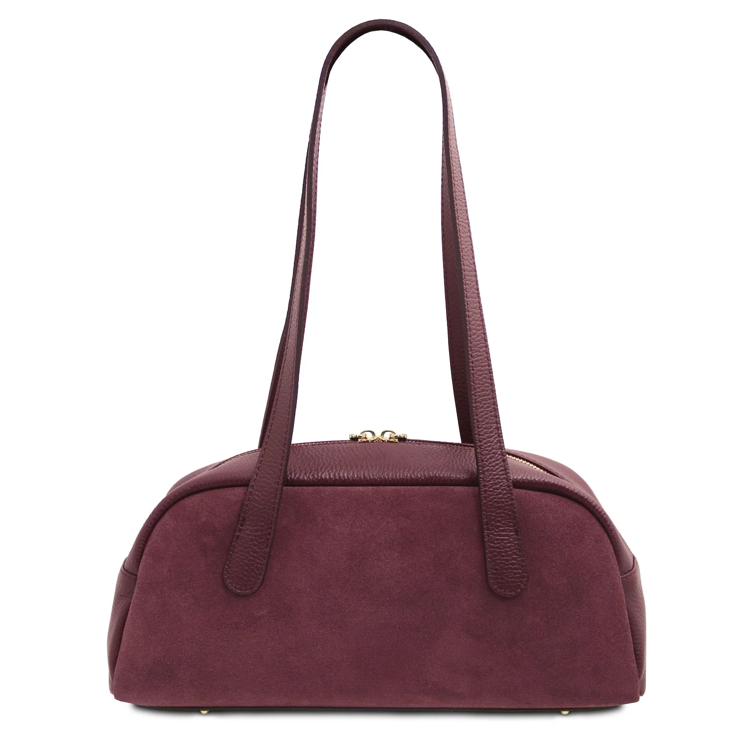 Eclaire - East-West Suede Leather Shoulder Bag | TL142516 - Image 5