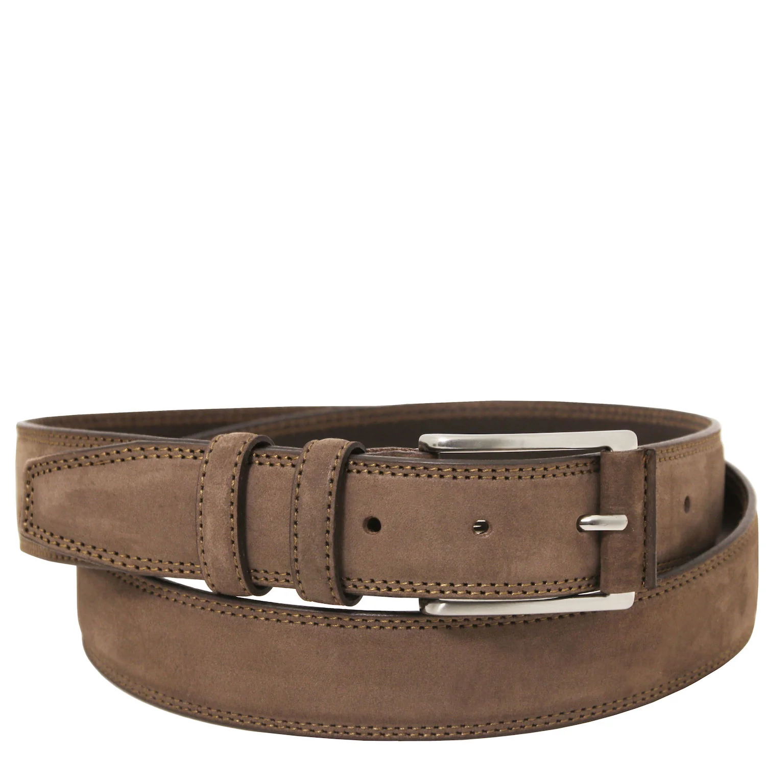 Elegant nubuck leather belt 35mm | TL142533 - Image 3