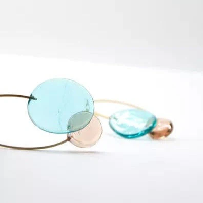 Elia earrings with Murano glass - Image 3