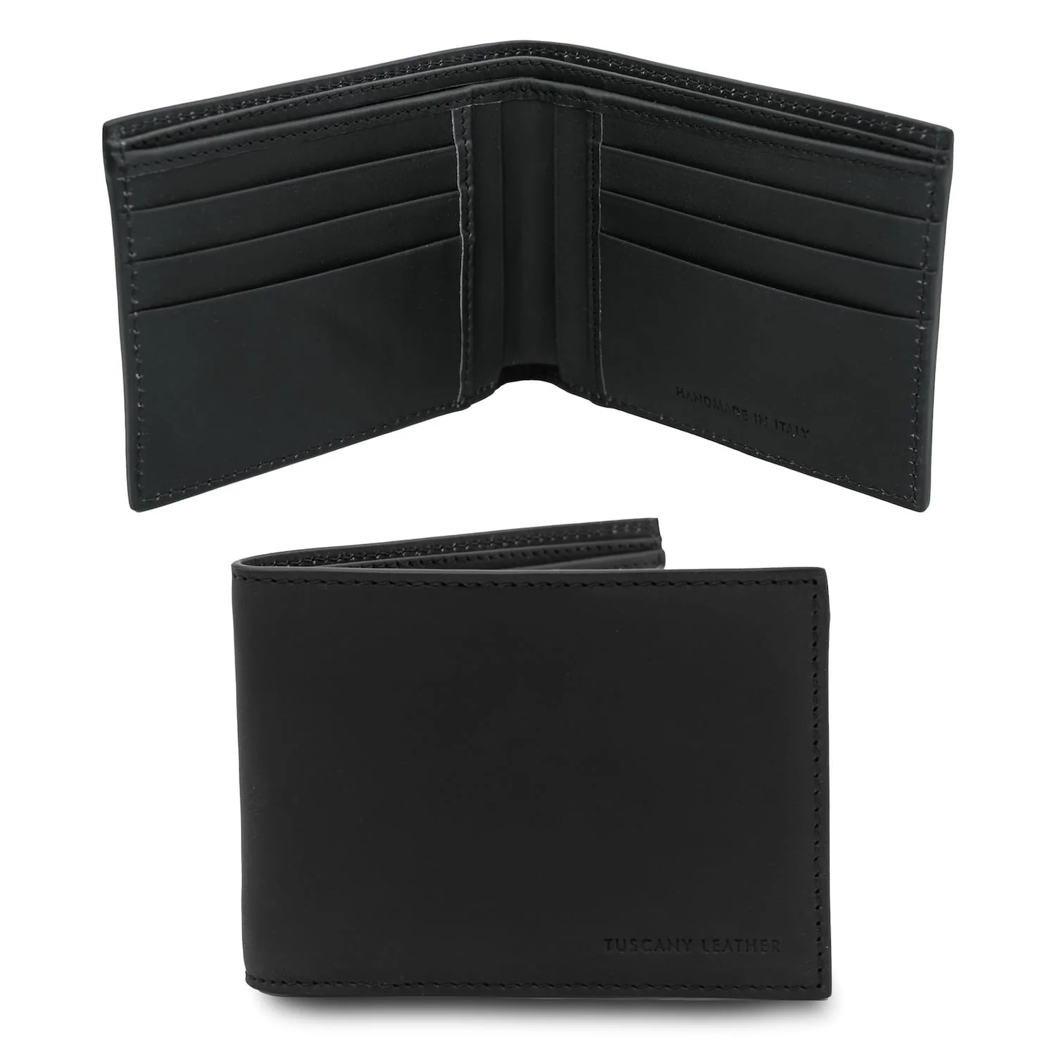 Exclusive 2 fold leather wallet for men - Matte leather | TL142553 - Image 9