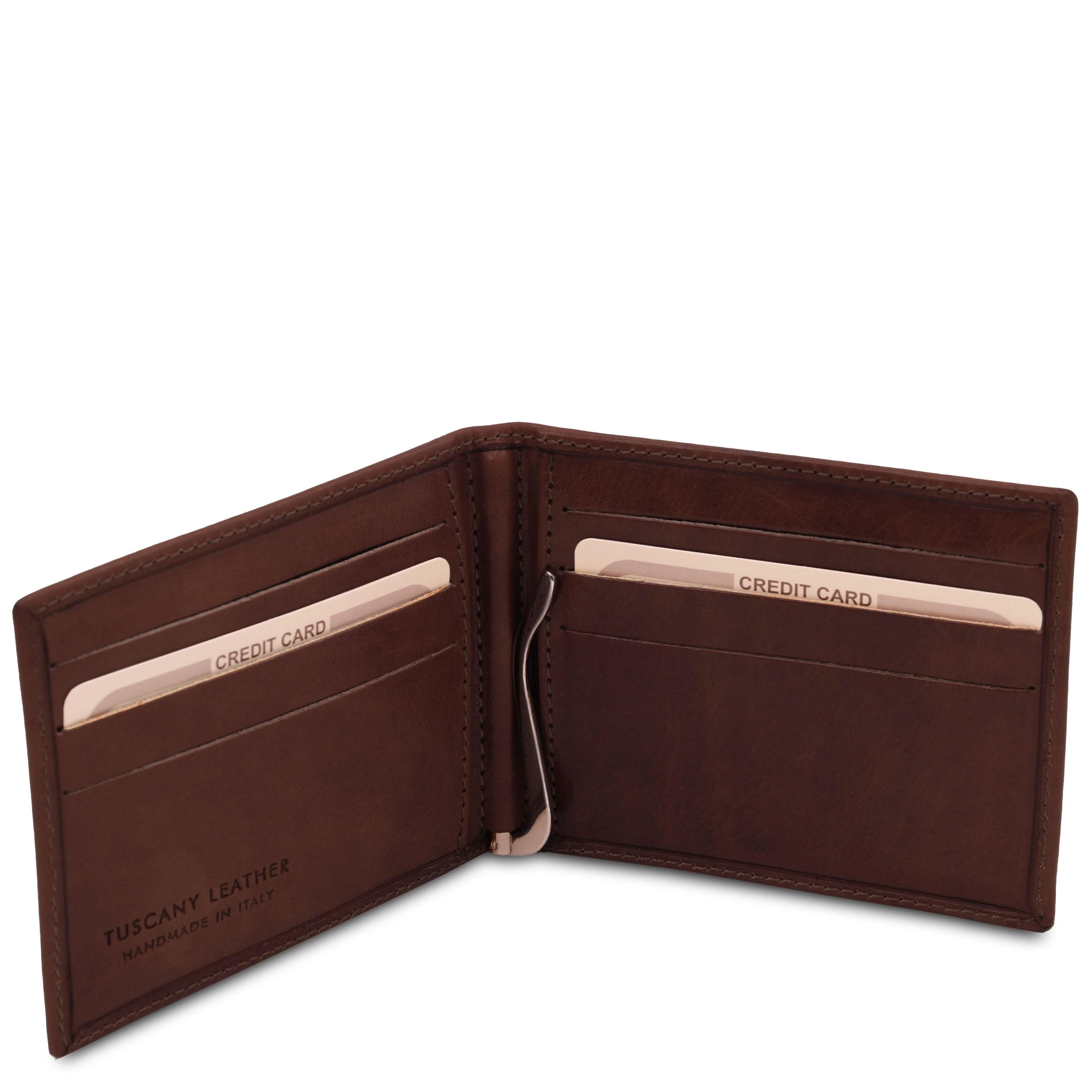 Exclusive leather card holder with money clip | TL142055 - Image 13