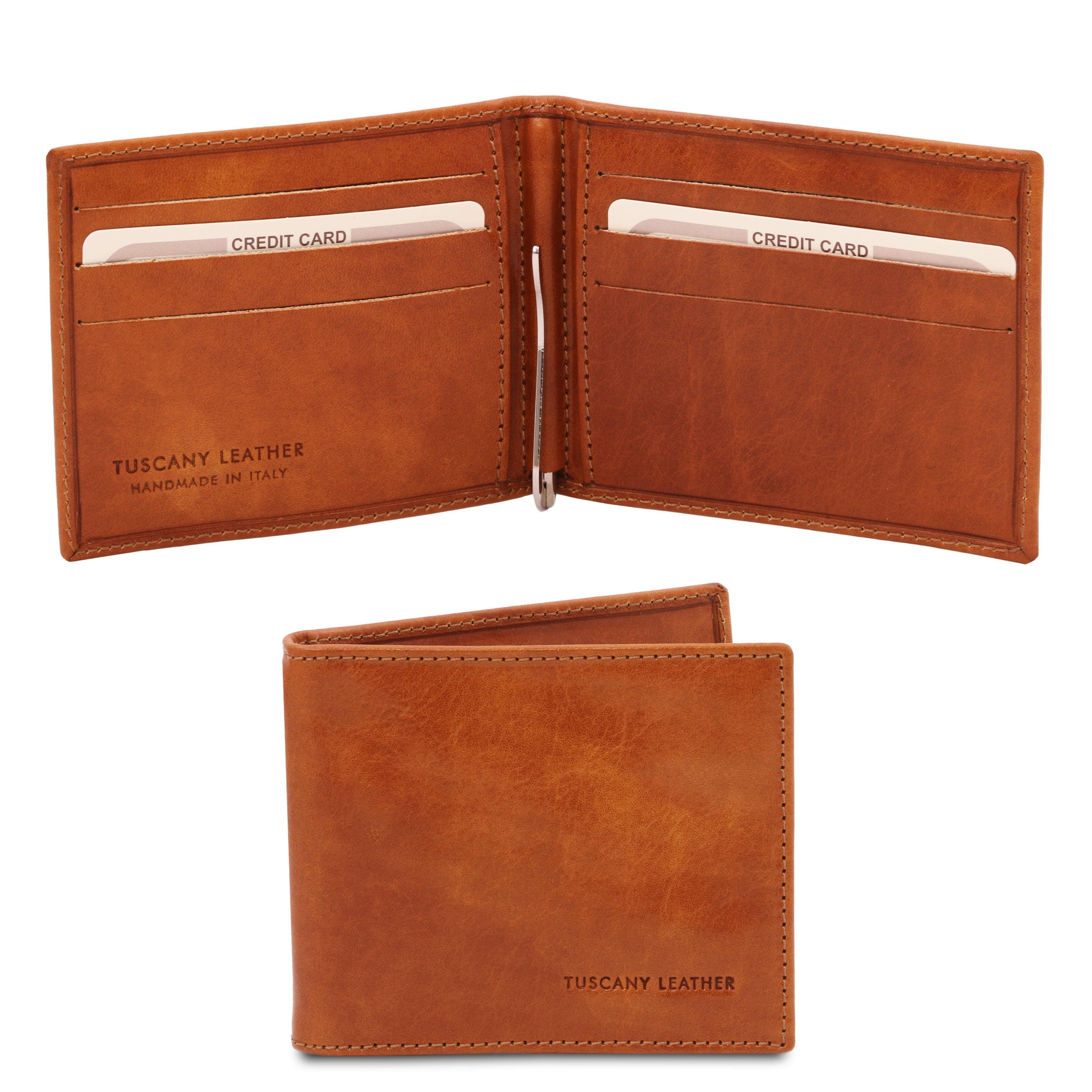 Exclusive leather card holder with money clip | TL142055 - Image 9