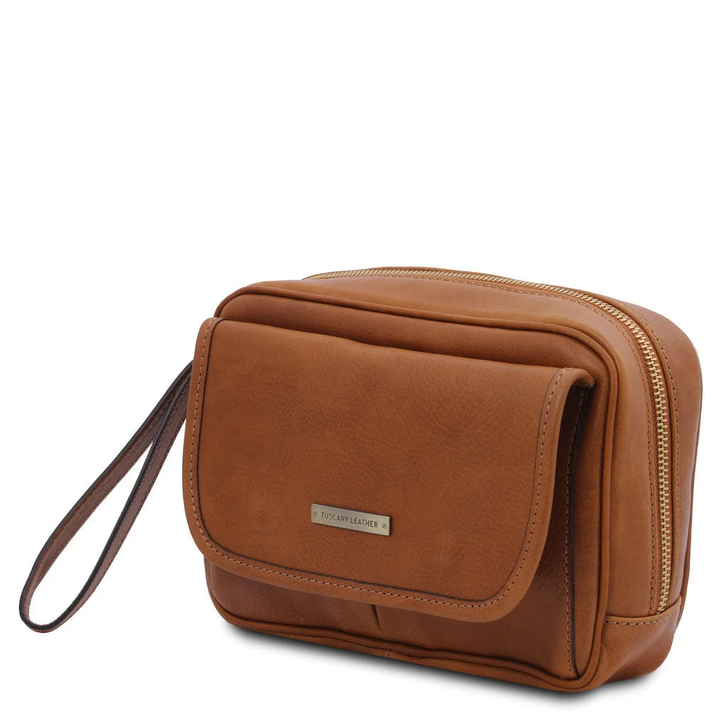 Ivan - Leather handy wrist bag for men | TL140849 - Image 21