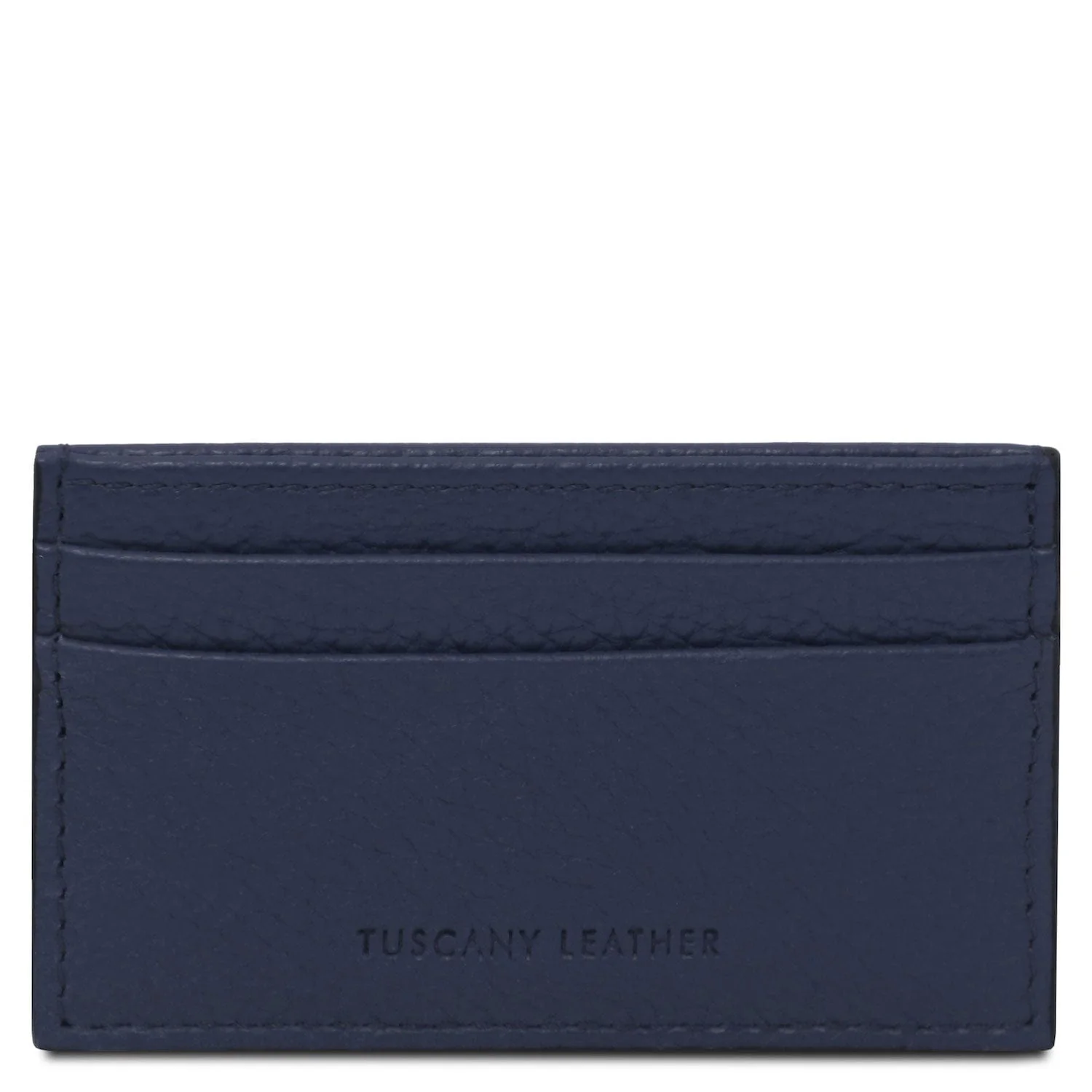 Leather card holder - 4 cards, pebbled leather | TL142474 - Image 12