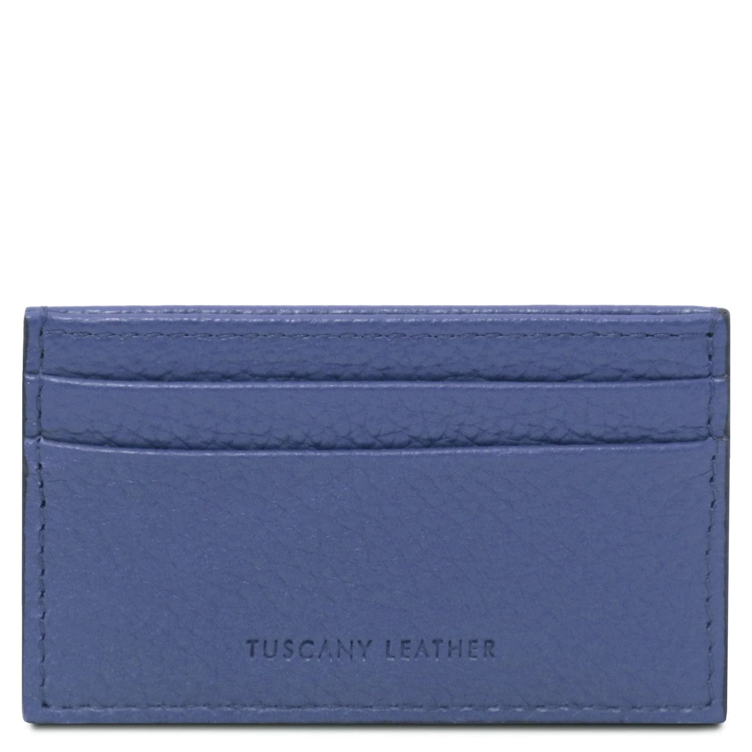 Leather card holder - 4 cards, pebbled leather | TL142474 - Image 8