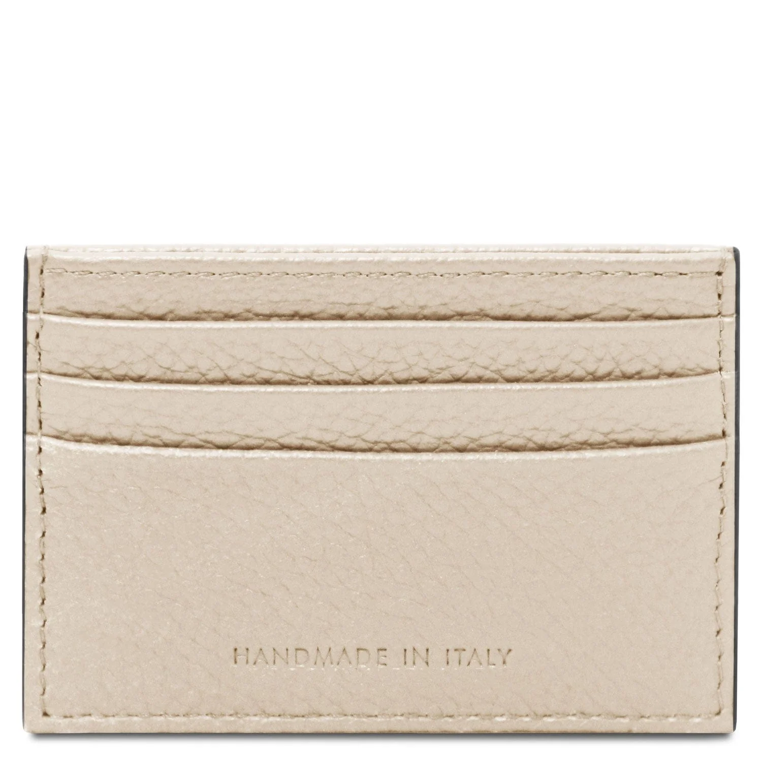 Leather card holder - 6 cards, pebbled leather | TL142472 - Image 28