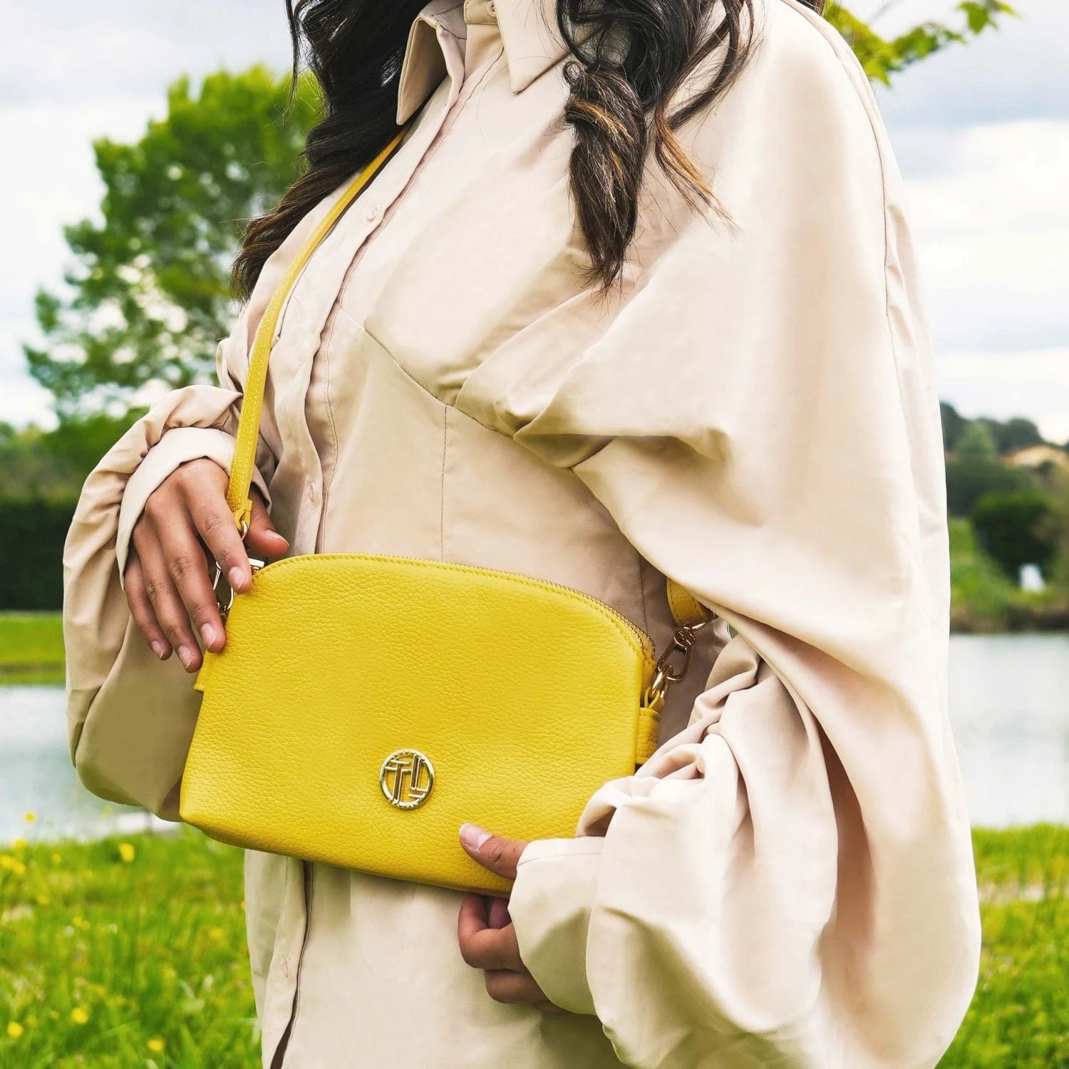 Lily - Soft leather shoulder bag | TL142375 - Image 3