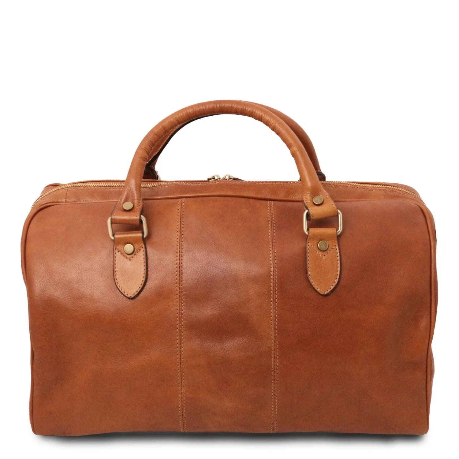 Lisbona - Travel leather duffel bag - Small size | TL141658 - Image 28