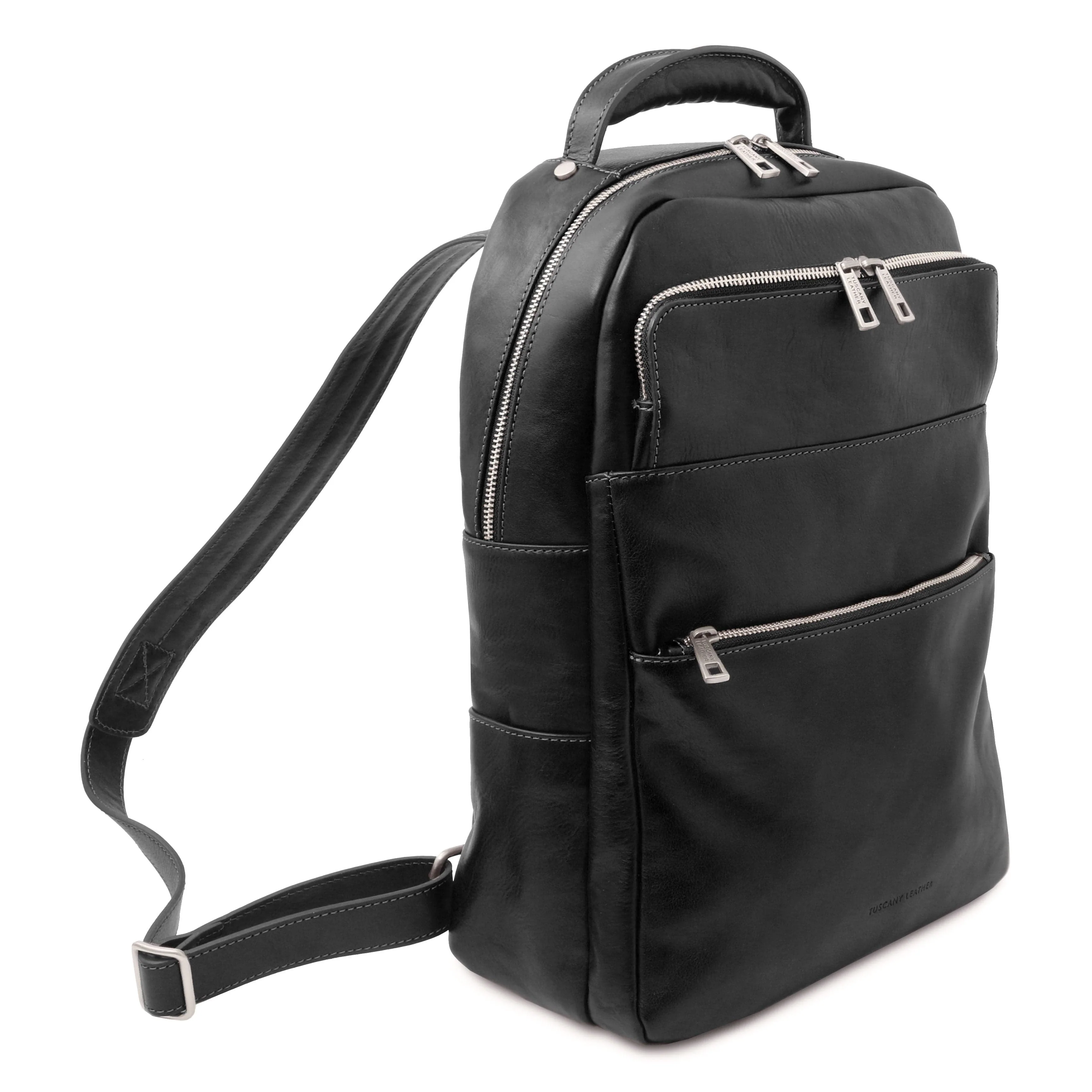 Melbourne - Italian leather laptop backpack | TL142205 - Image 13