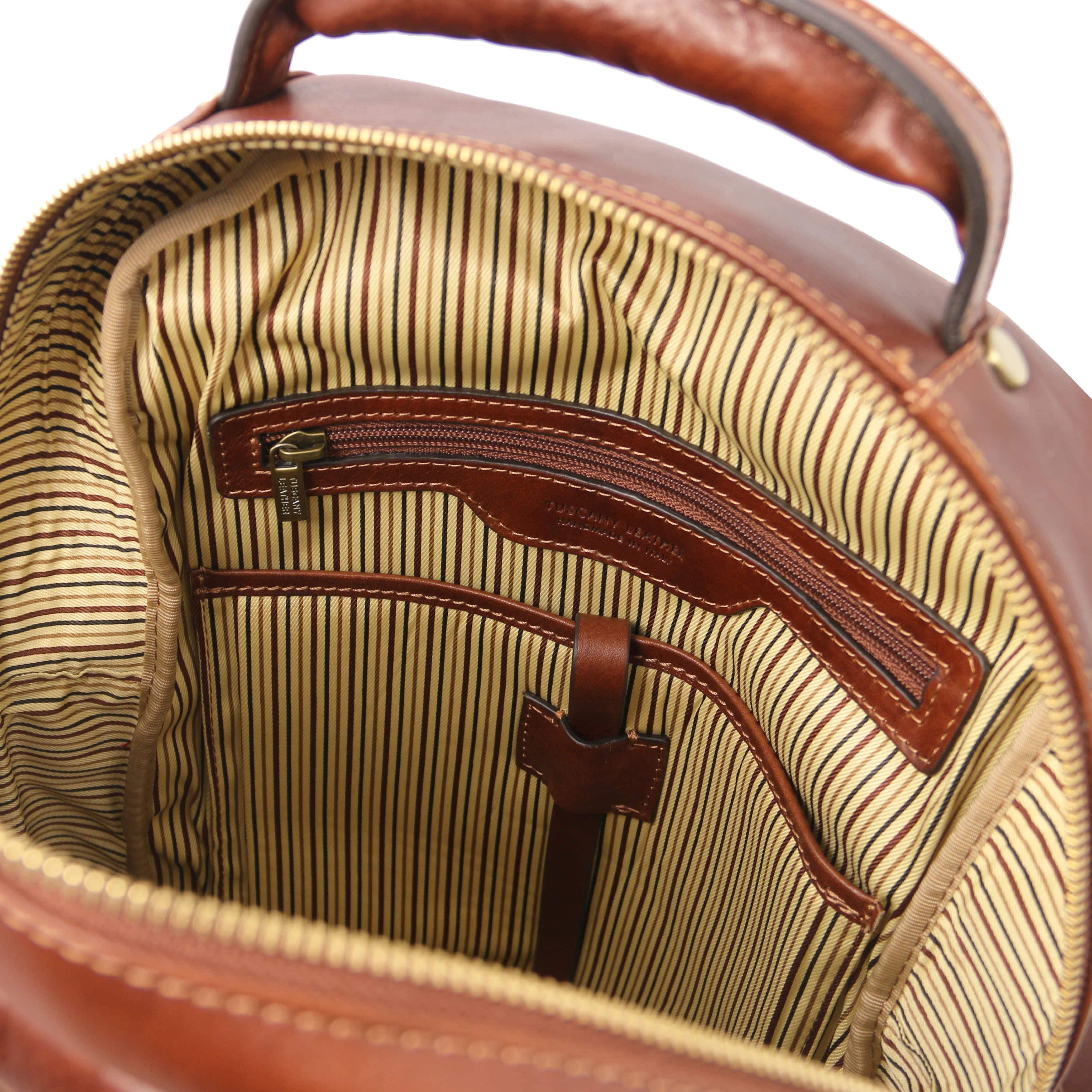 Melbourne - Italian leather laptop backpack | TL142205 - Image 9