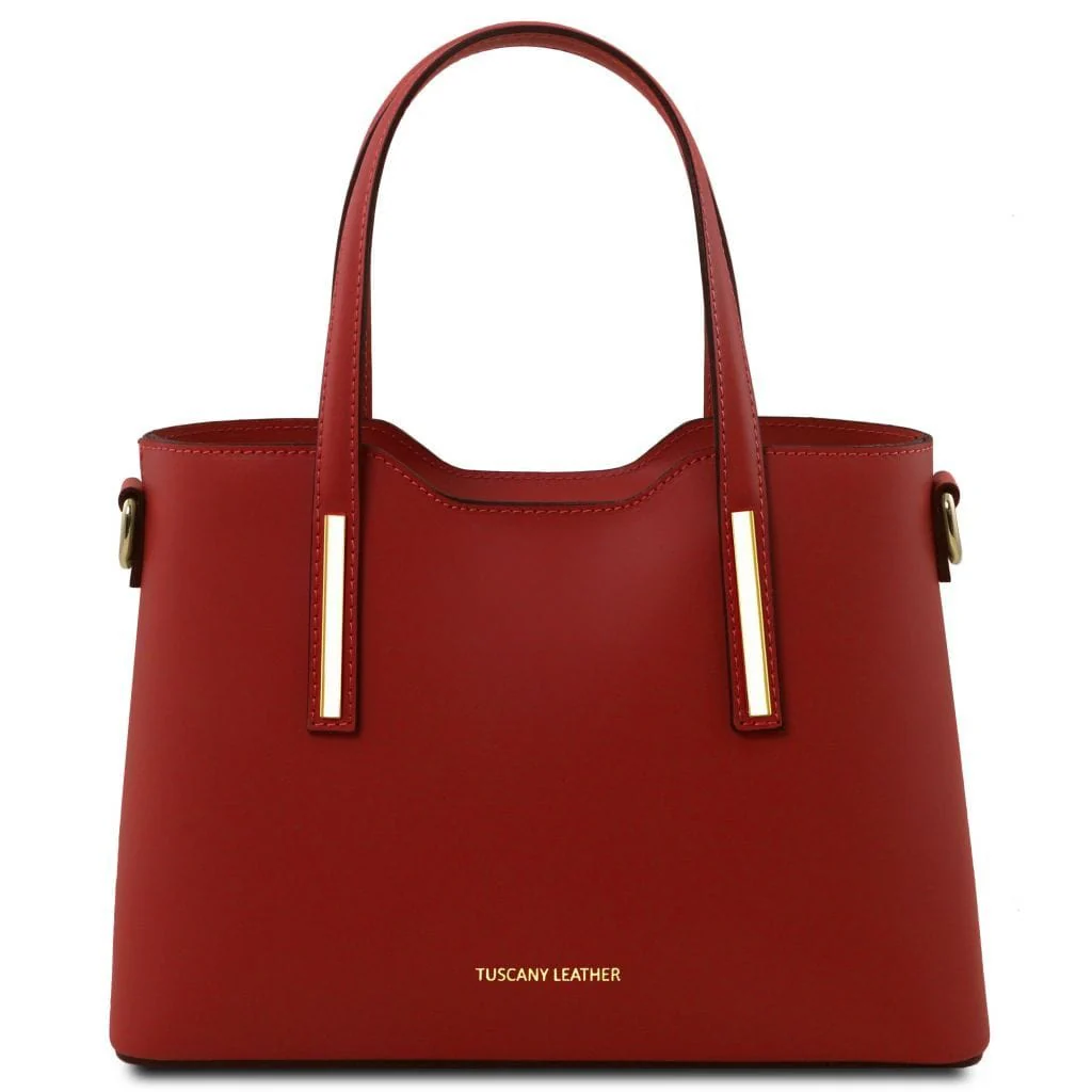 Olimpia - Italian leather tote - Small size | TL141521 - Image 19