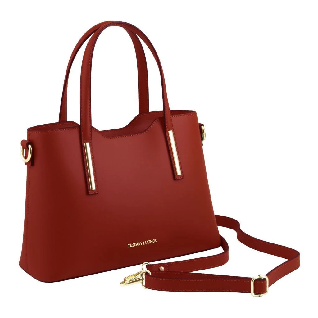 Olimpia - Italian leather tote - Small size | TL141521 - Image 20
