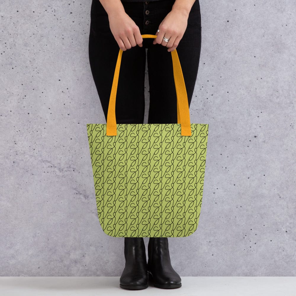 Olive Green Logo Tote Bag - Image 21