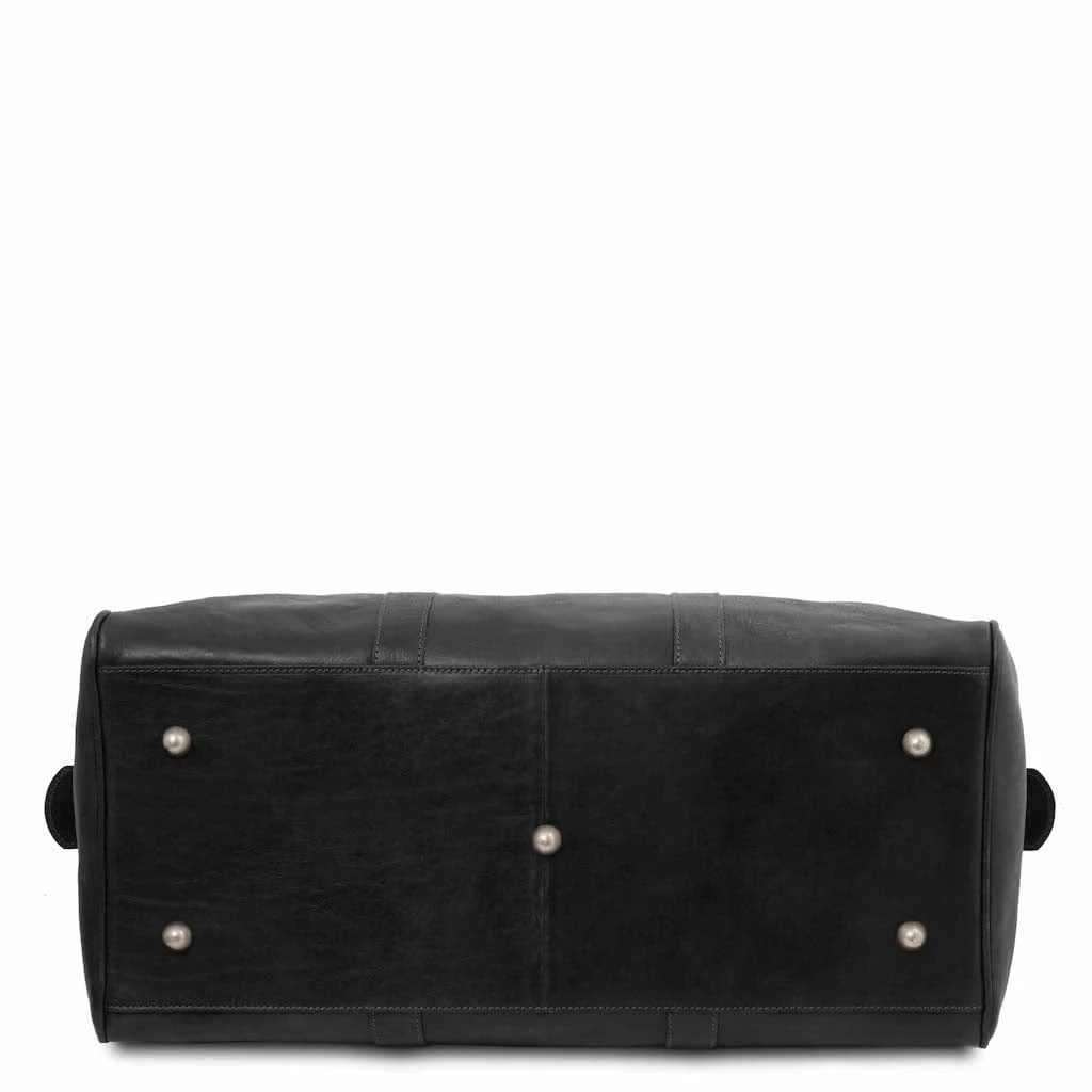 Oslo - Travel leather duffel bag - Weekender bag | TL141913 - Image 16