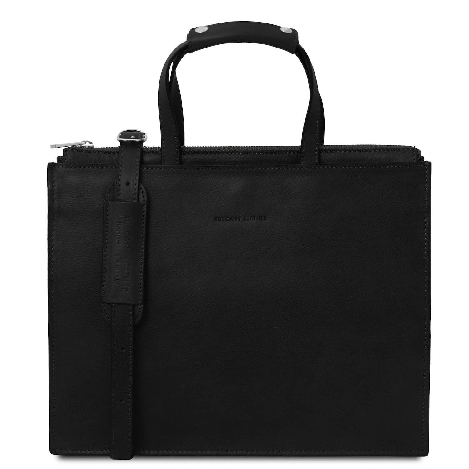 Palermo - Italian leather 3-compartment briefcase for women | TL142452 - Image 20