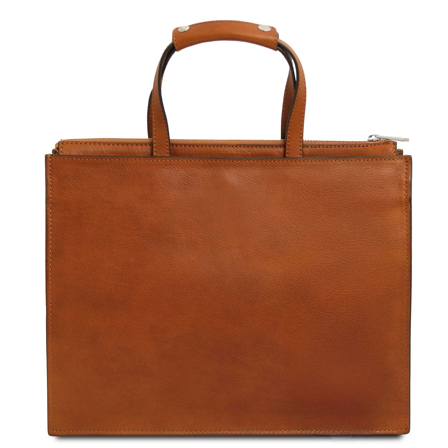 Palermo - Italian leather 3-compartment briefcase for women | TL142452 - Image 3