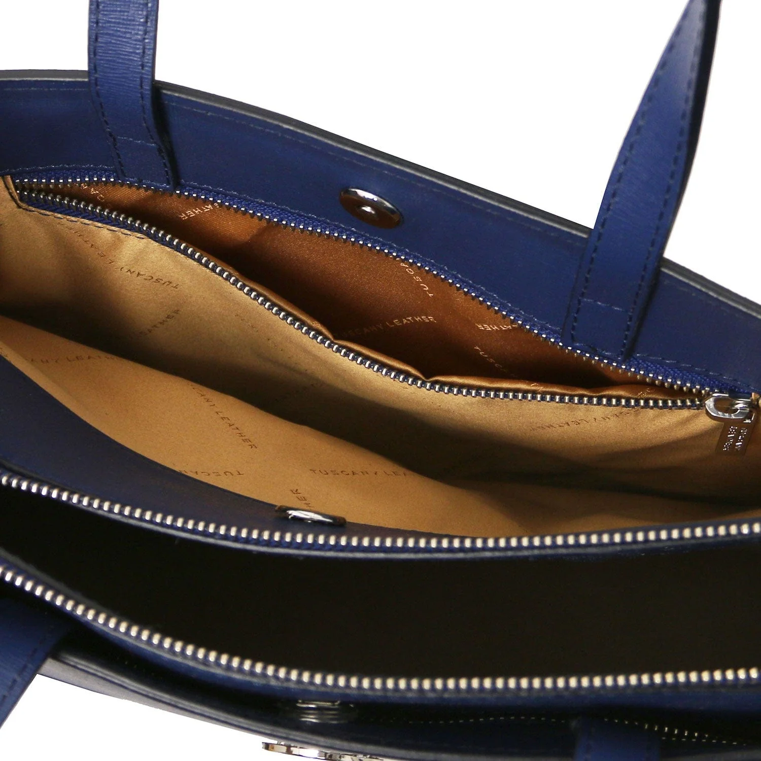 Palermo - Saffiano Italian leather briefcase 3-compartment for women | TL141369 - Image 7
