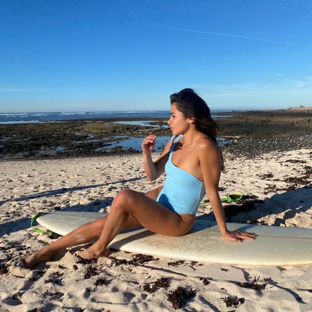 Penelope Tie Shoulder One Piece Swimsuit - Image 5