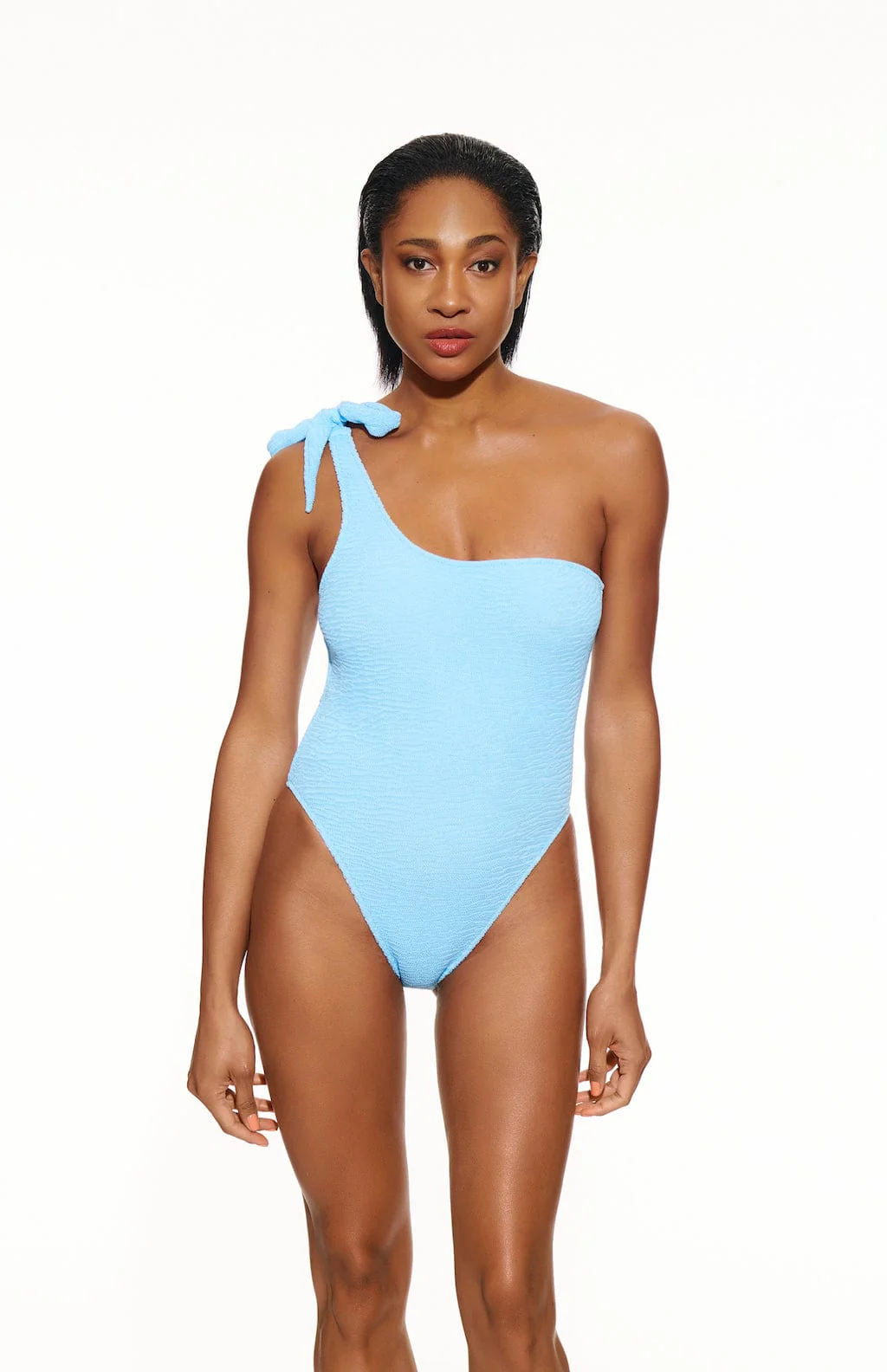 Penelope Tie Shoulder One Piece Swimsuit - Image 6