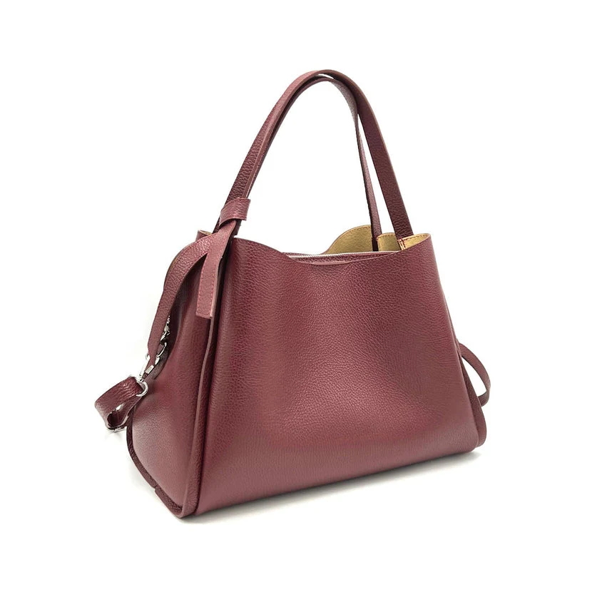 Pienza - Italian Leather Tote Handbag - Image 15