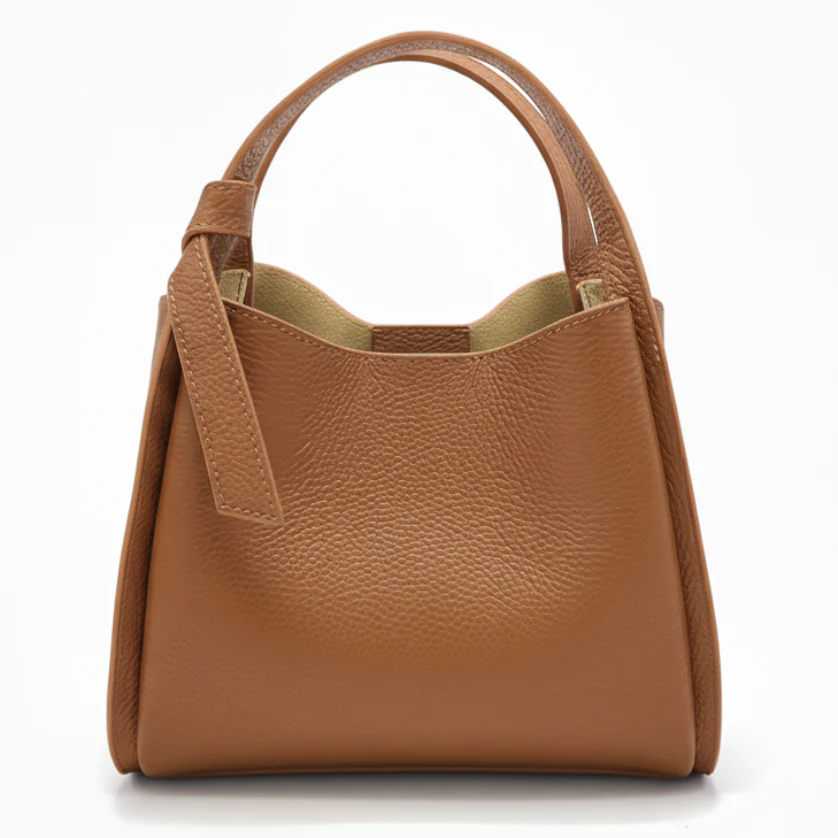 Pienza - Italian Leather Tote Handbag - Image 5