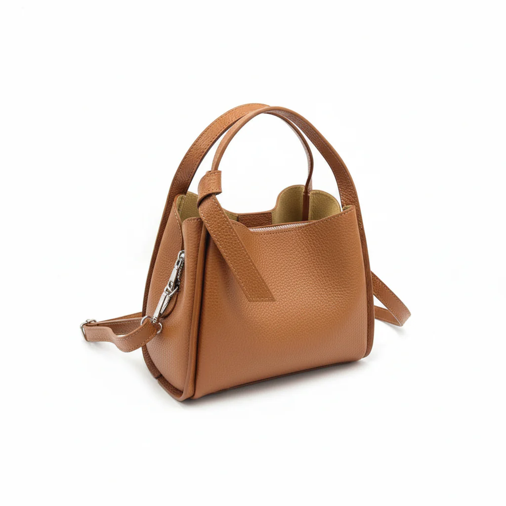 Pienza - Italian Leather Tote Handbag - Image 7