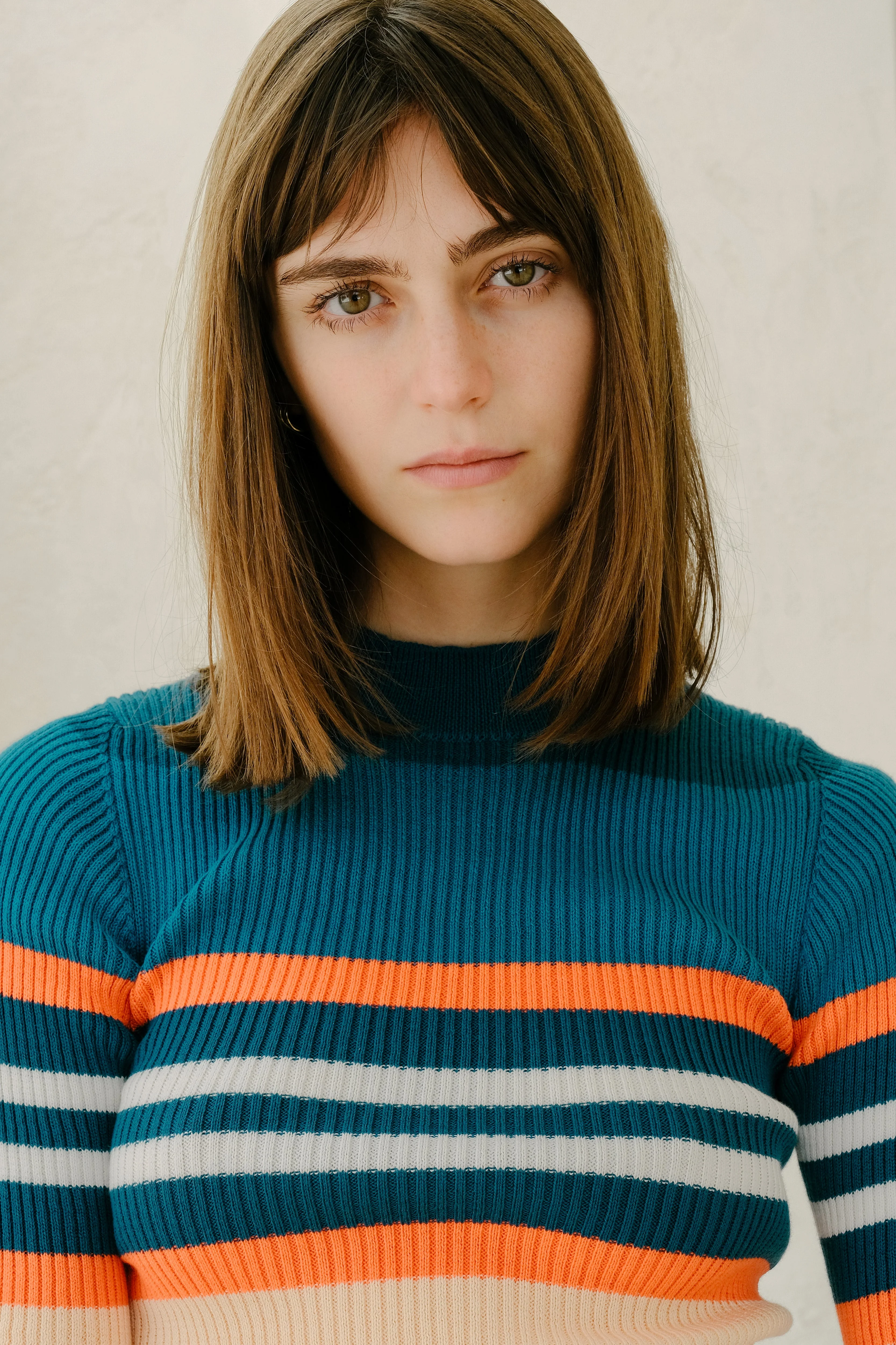 Pima Cotton Stripes Ribbed T-Shirt - Image 5