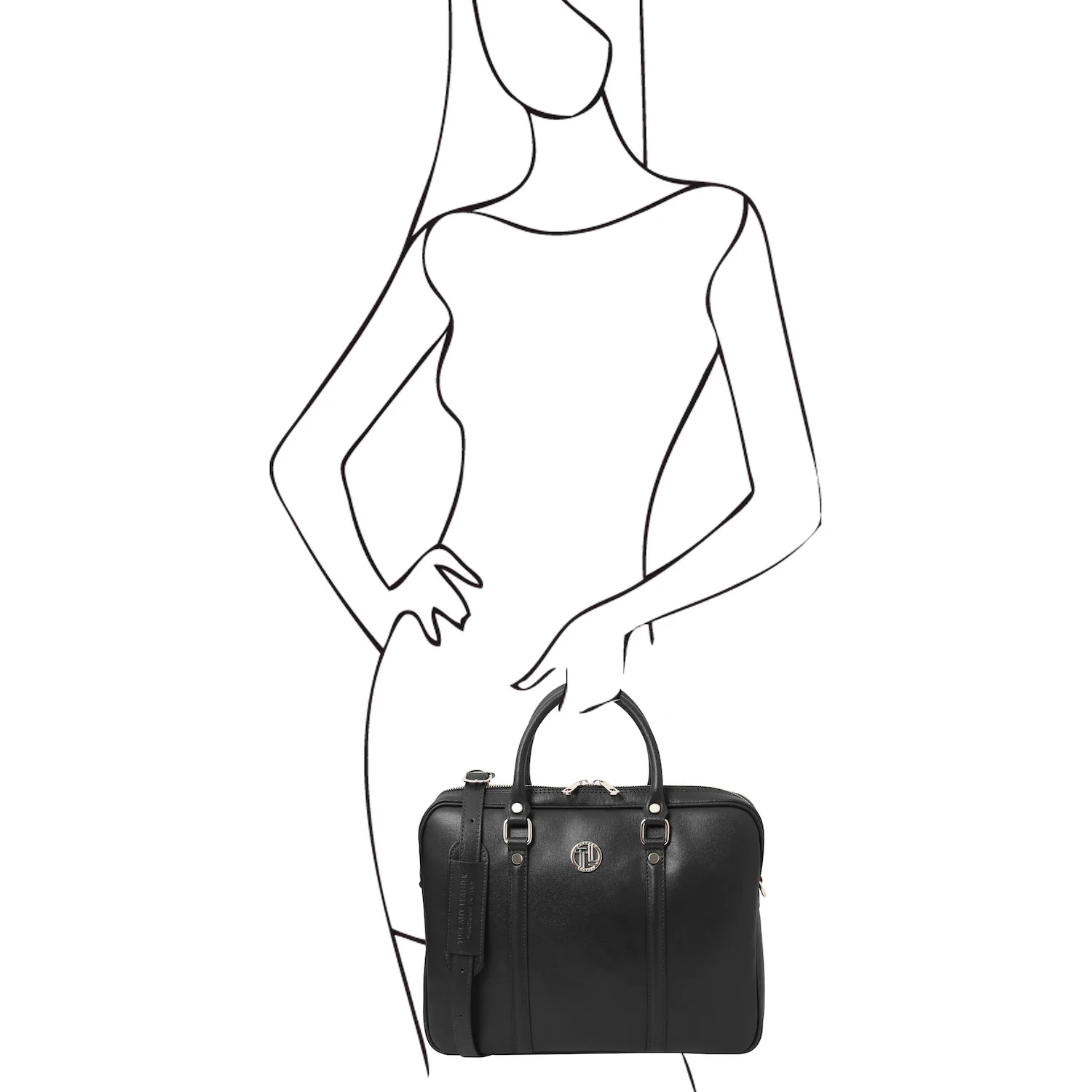 Prato - Exclusive Saffiano leather laptop case | TL142453 - Image 24