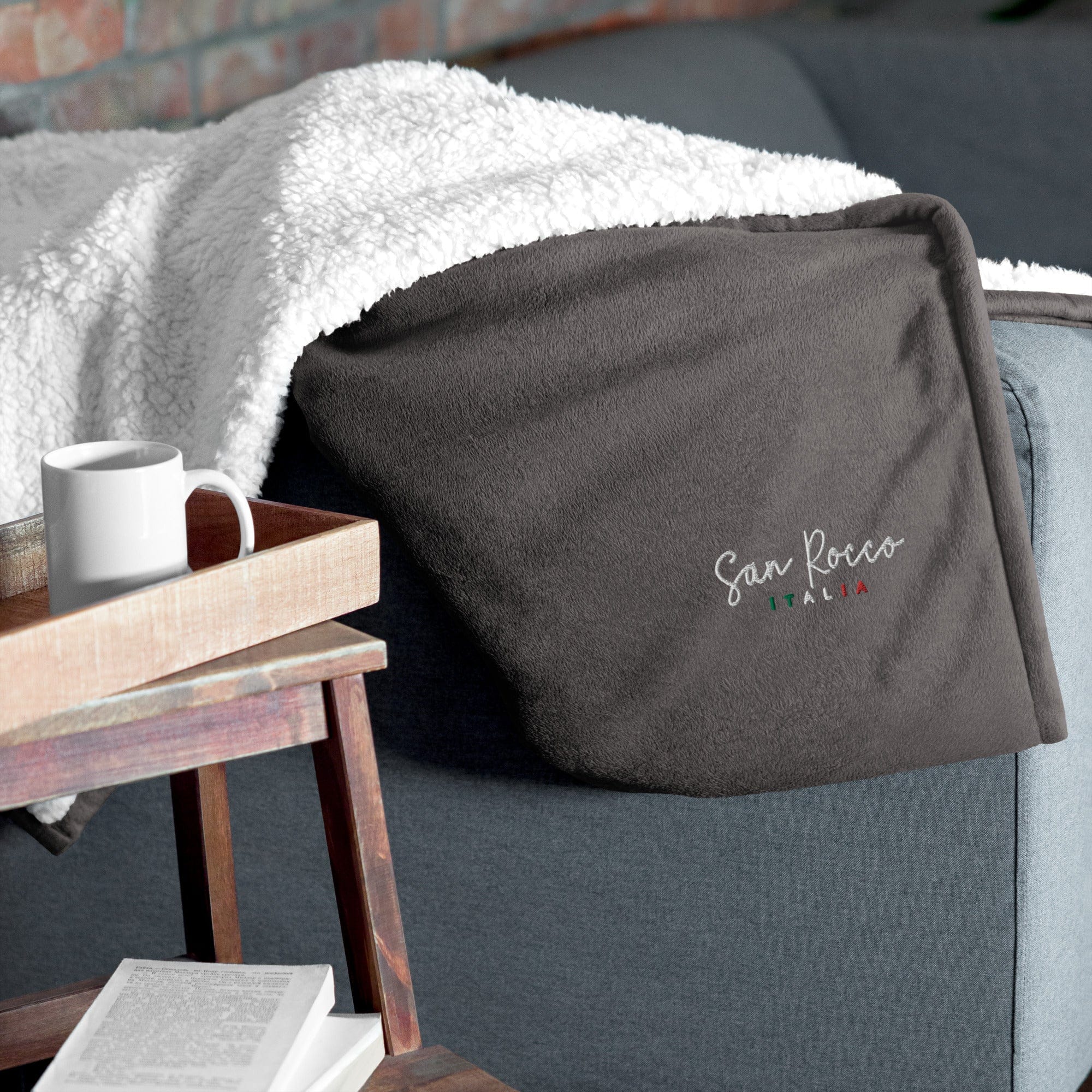 Premium San Rocco Italia sherpa blanket - Image 23