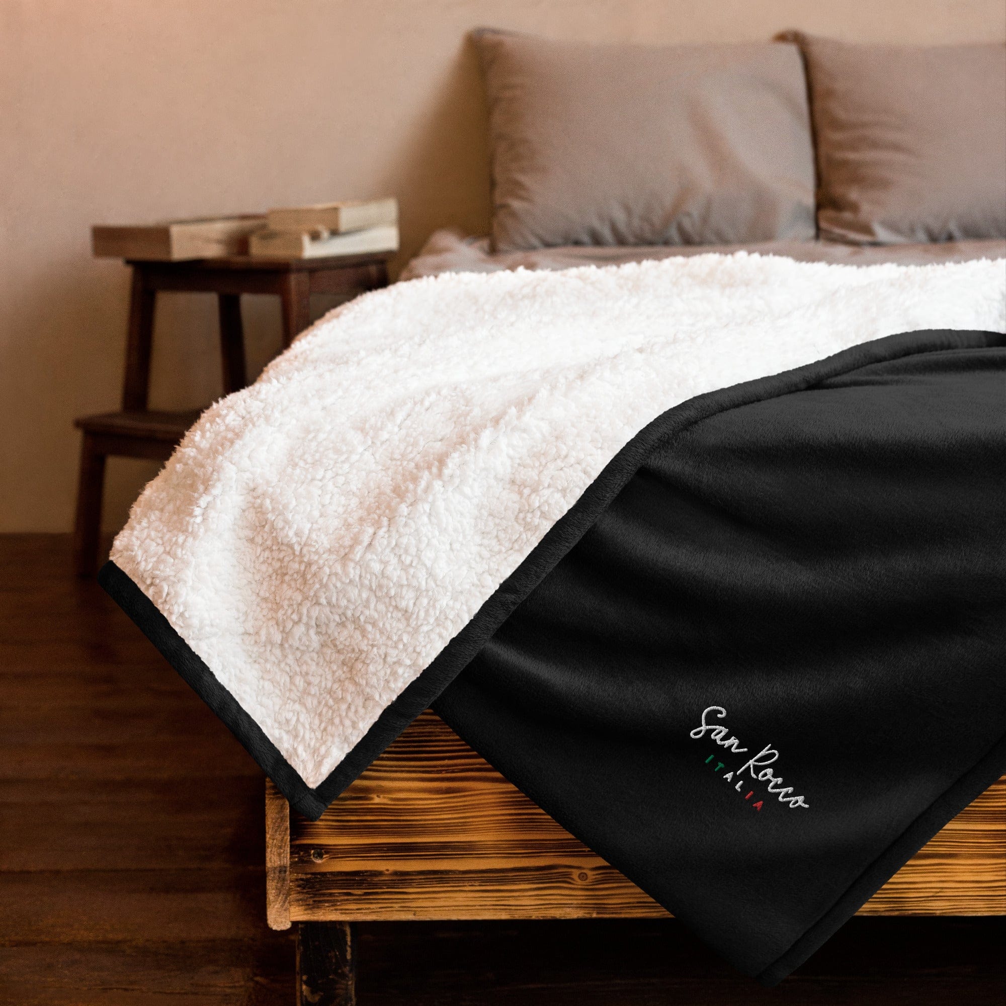 Premium San Rocco Italia sherpa blanket - Image 4