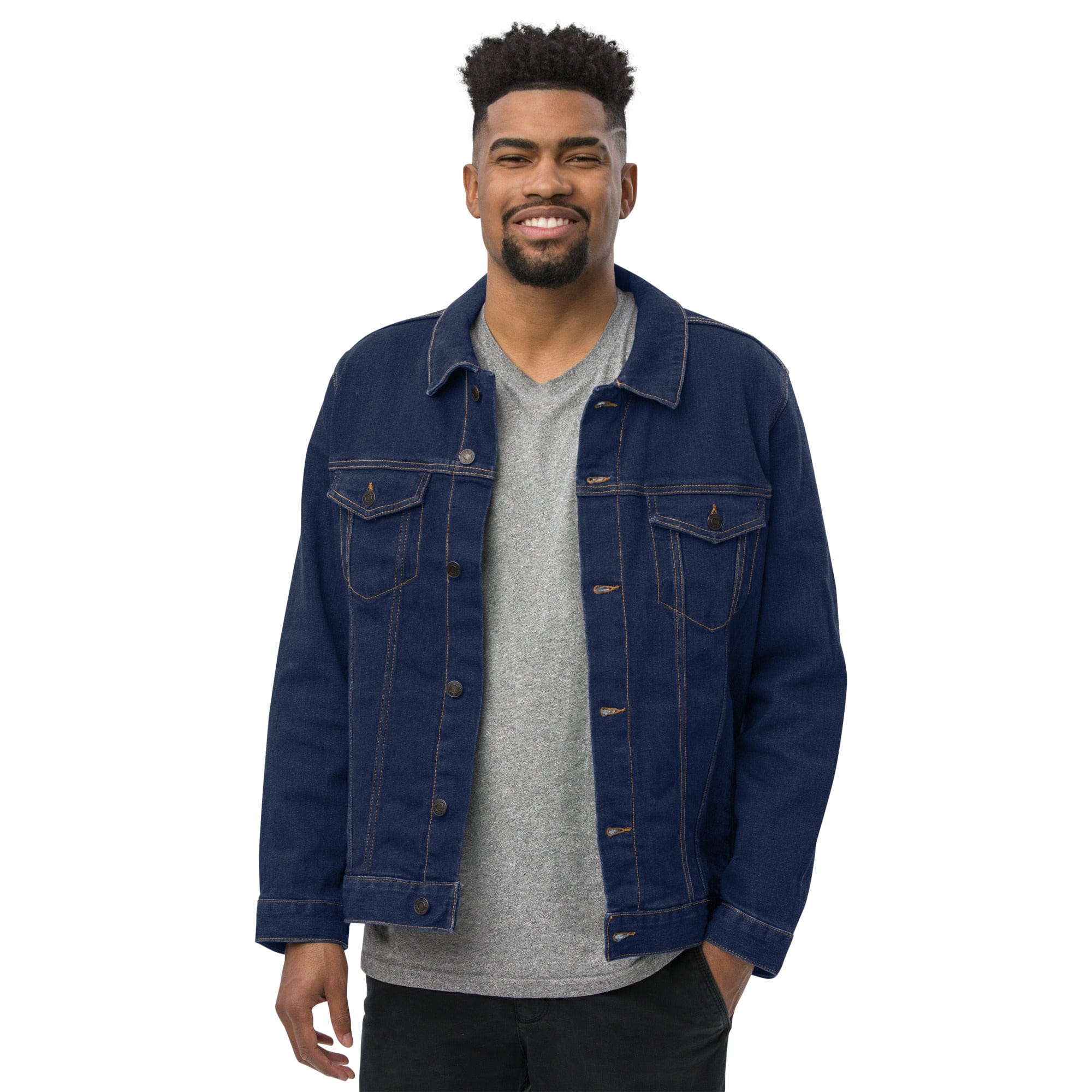 San Rocco Italia embroidered denim jacket - unisex - Image 13