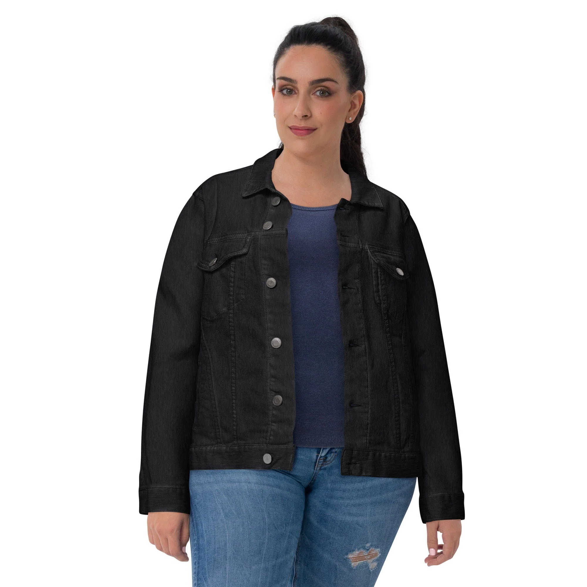 San Rocco Italia embroidered denim jacket - unisex - Image 39