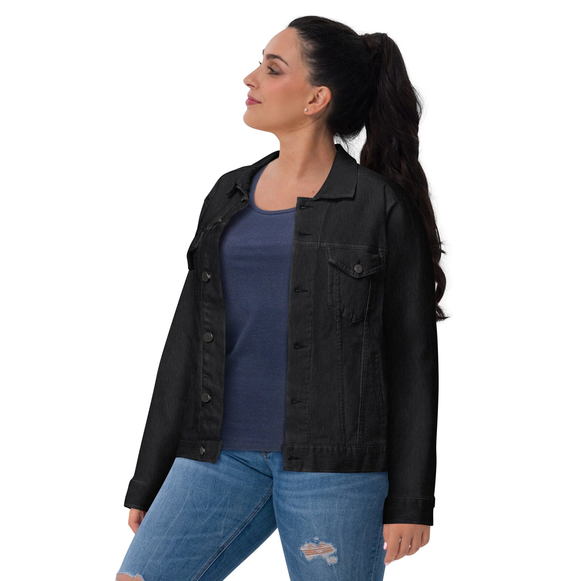 San Rocco Italia embroidered denim jacket - unisex - Image 42