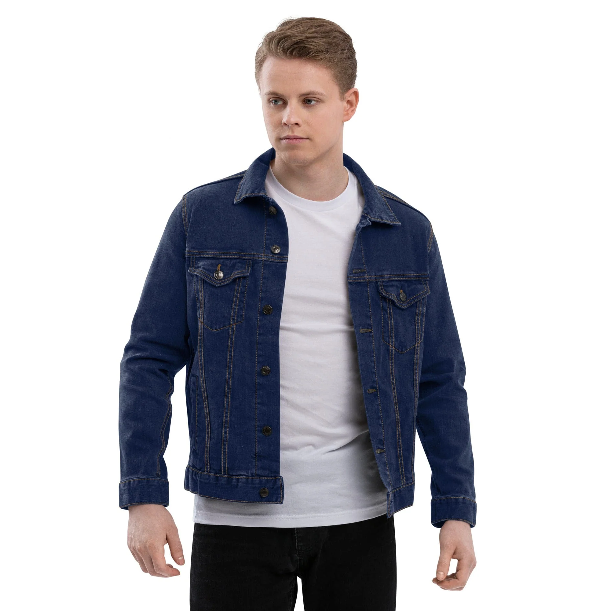 San Rocco Italia embroidered denim jacket - unisex - Image 46